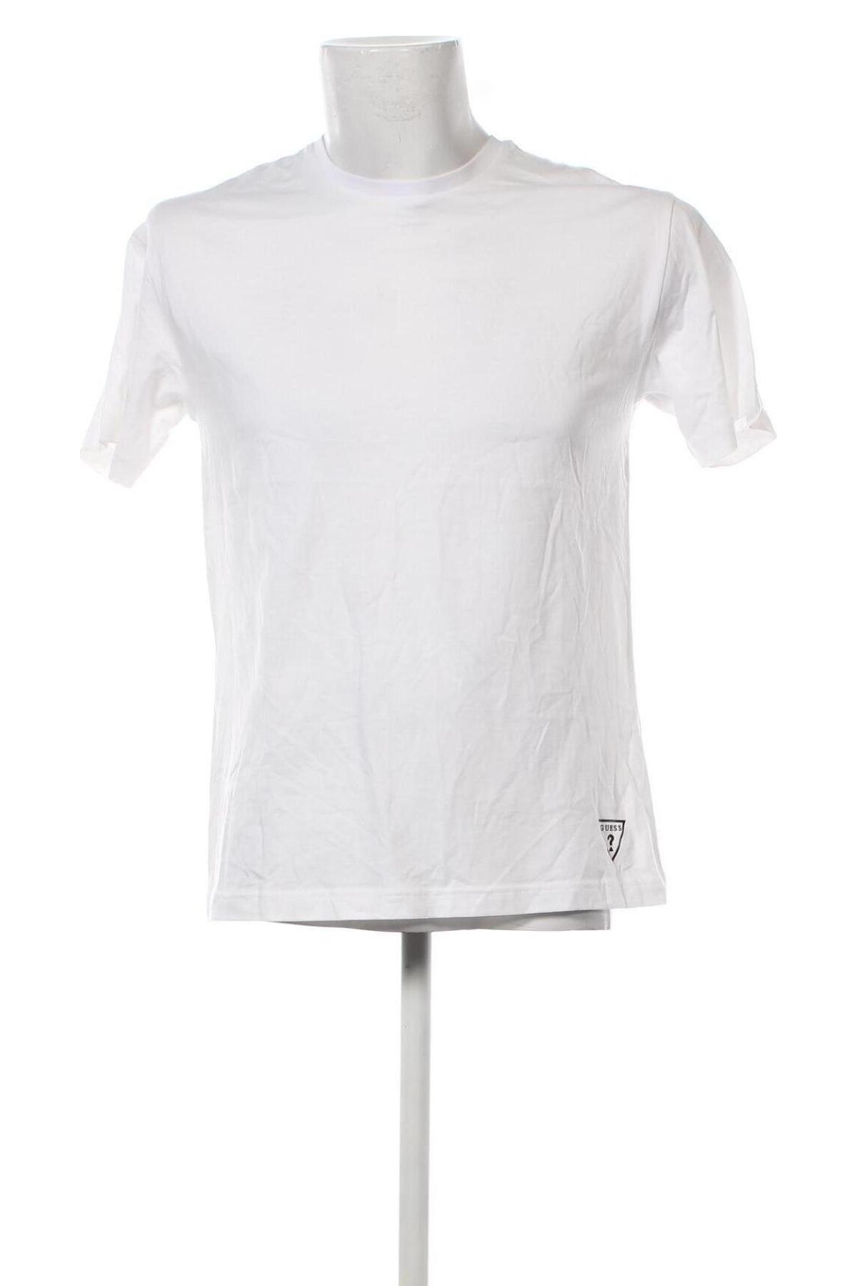 Herren T-Shirt Guess, Größe M, Farbe Weiß, Preis 35,05 €