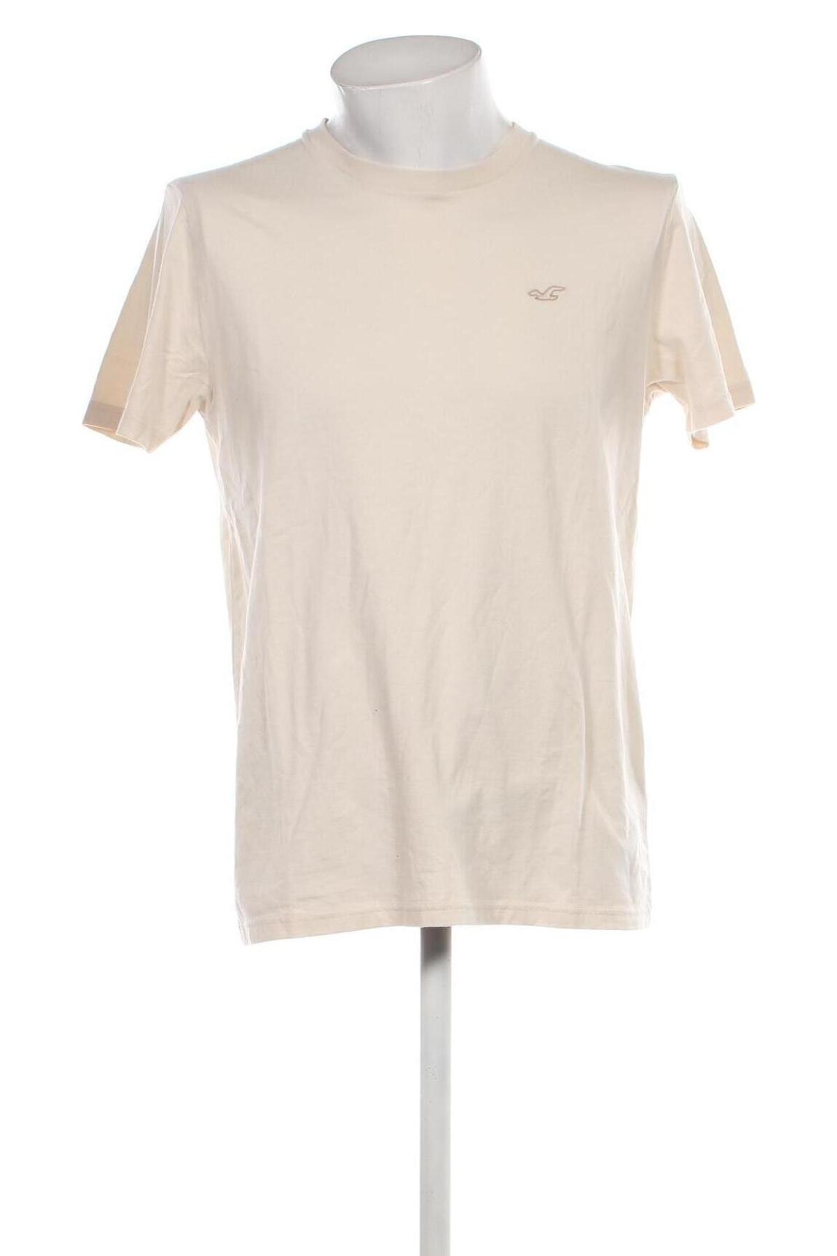 Herren T-Shirt Hollister, Größe L, Farbe Beige, Preis 14,95 €