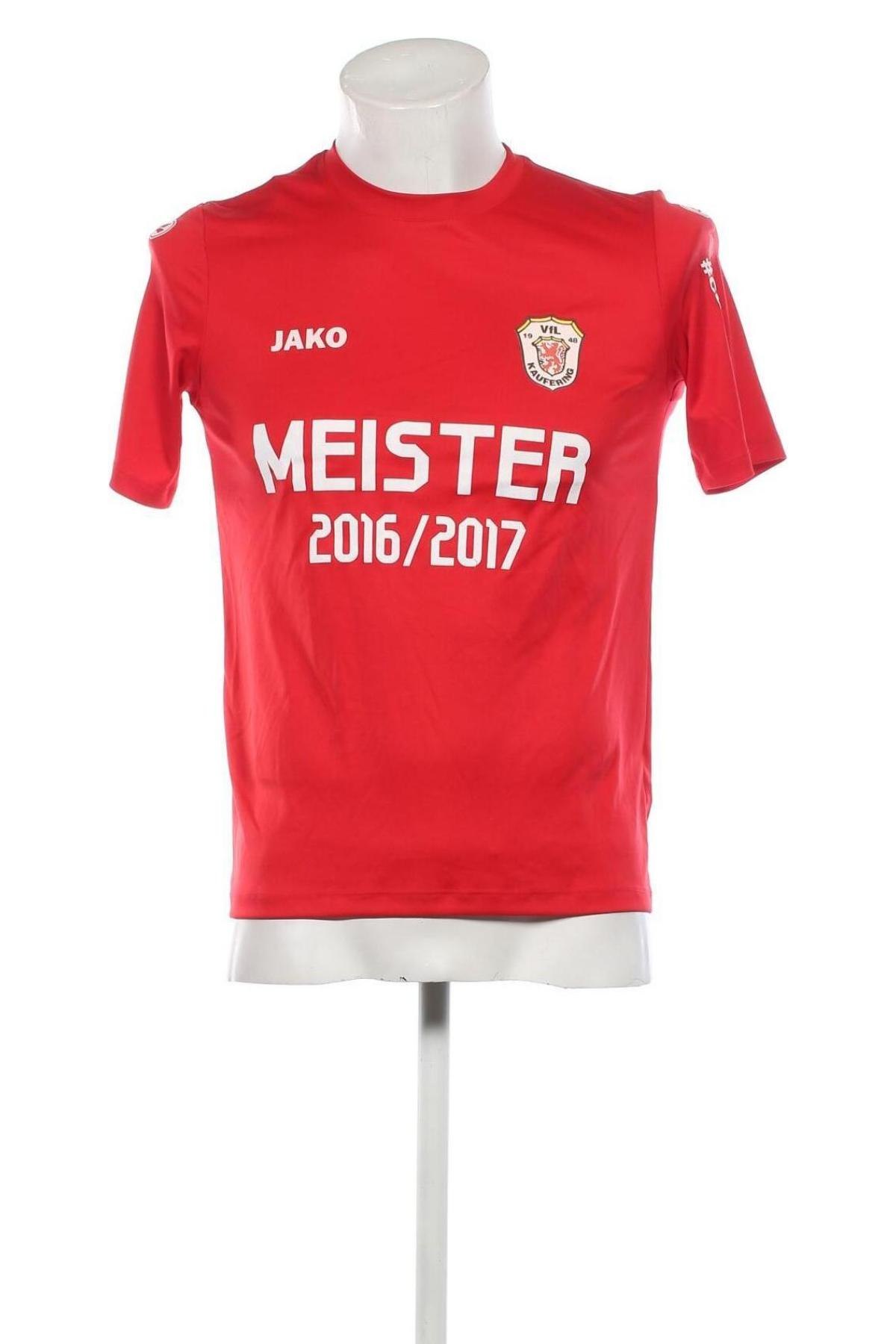 Ανδρικό t-shirt Jako, Μέγεθος S, Χρώμα Κόκκινο, Τιμή 4,94 €