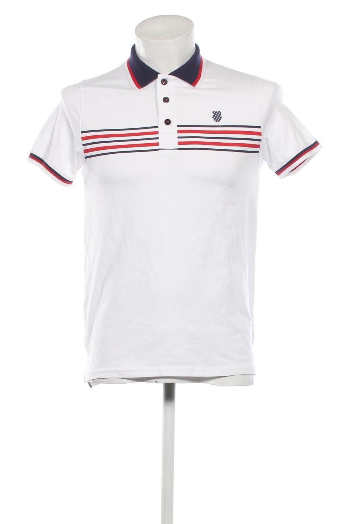 Мъжка тениска K-Swiss, Размер S, Цвят Бял, Цена 29,00 лв.