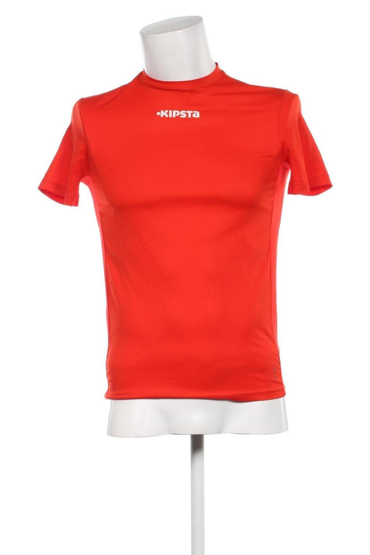Мъжка тениска Kipsta, Размер XS, Цвят Червен, Цена 5,07 лв.
