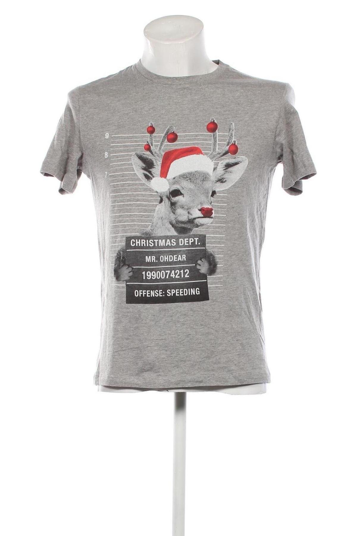 Herren T-Shirt Originals By Jack & Jones, Größe S, Farbe Grau, Preis 5,99 €