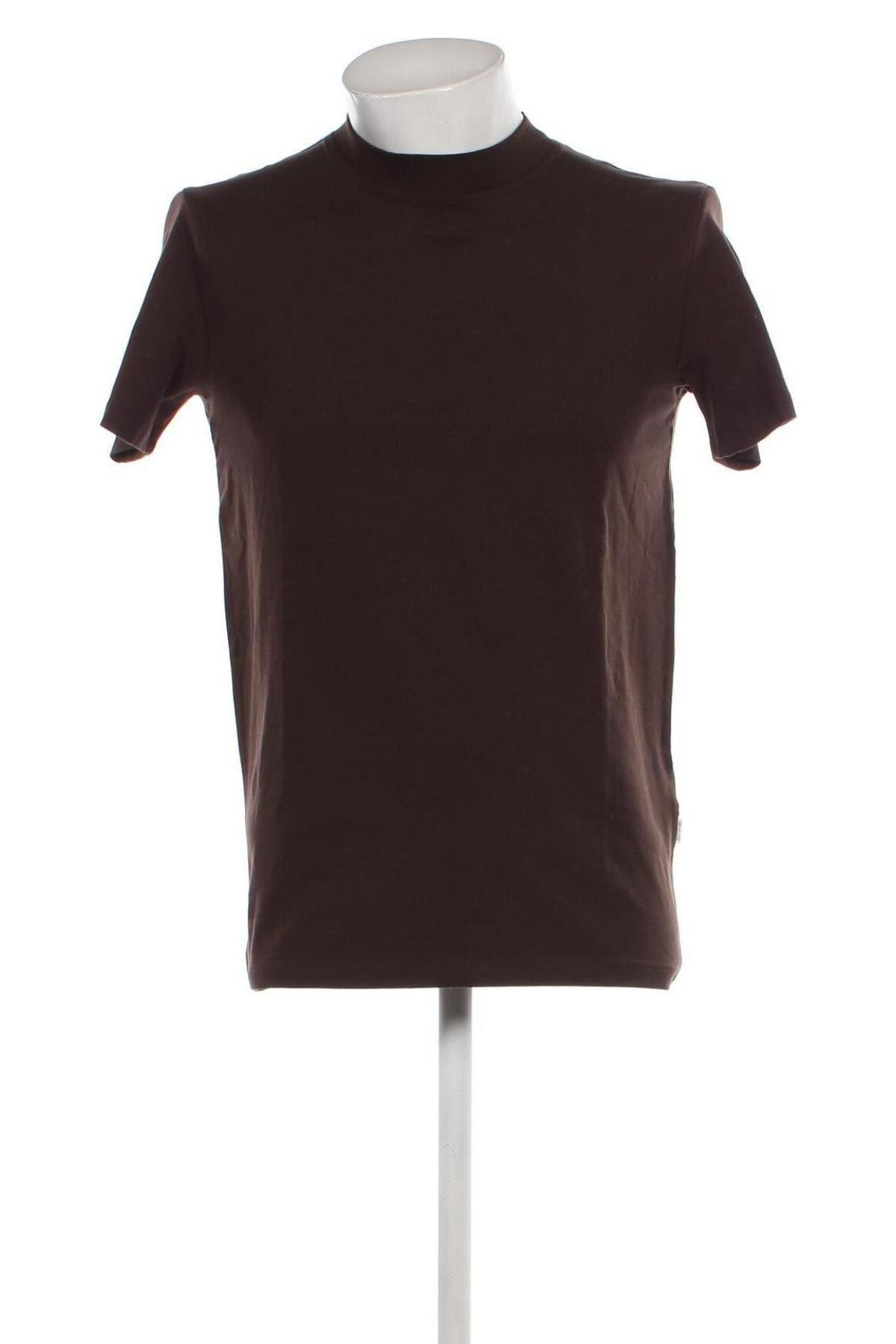 Herren T-Shirt Selected Homme, Größe XS, Farbe Braun, Preis 13,92 €