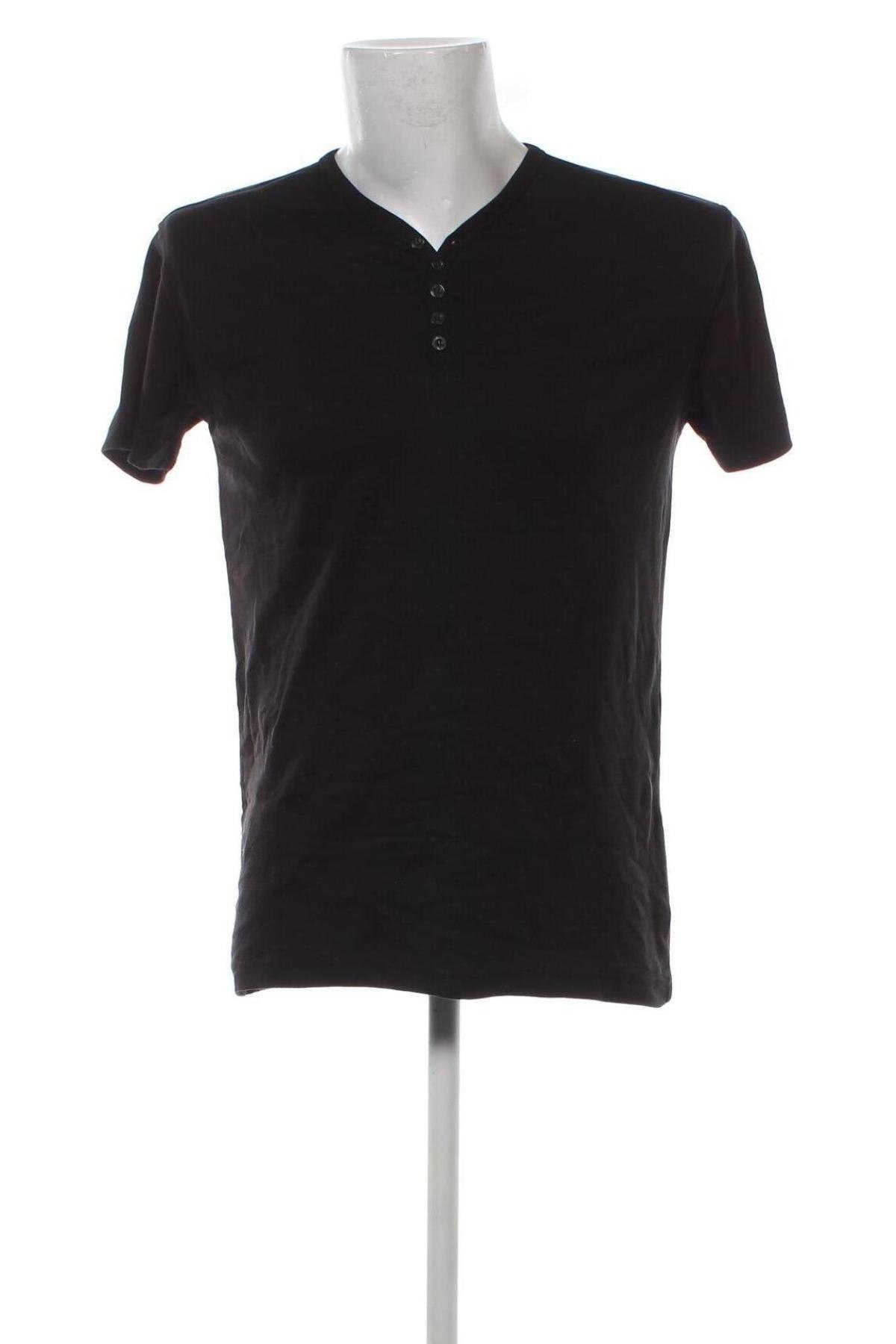Herren T-Shirt Solid Jeans, Größe XL, Farbe Schwarz, Preis € 9,05