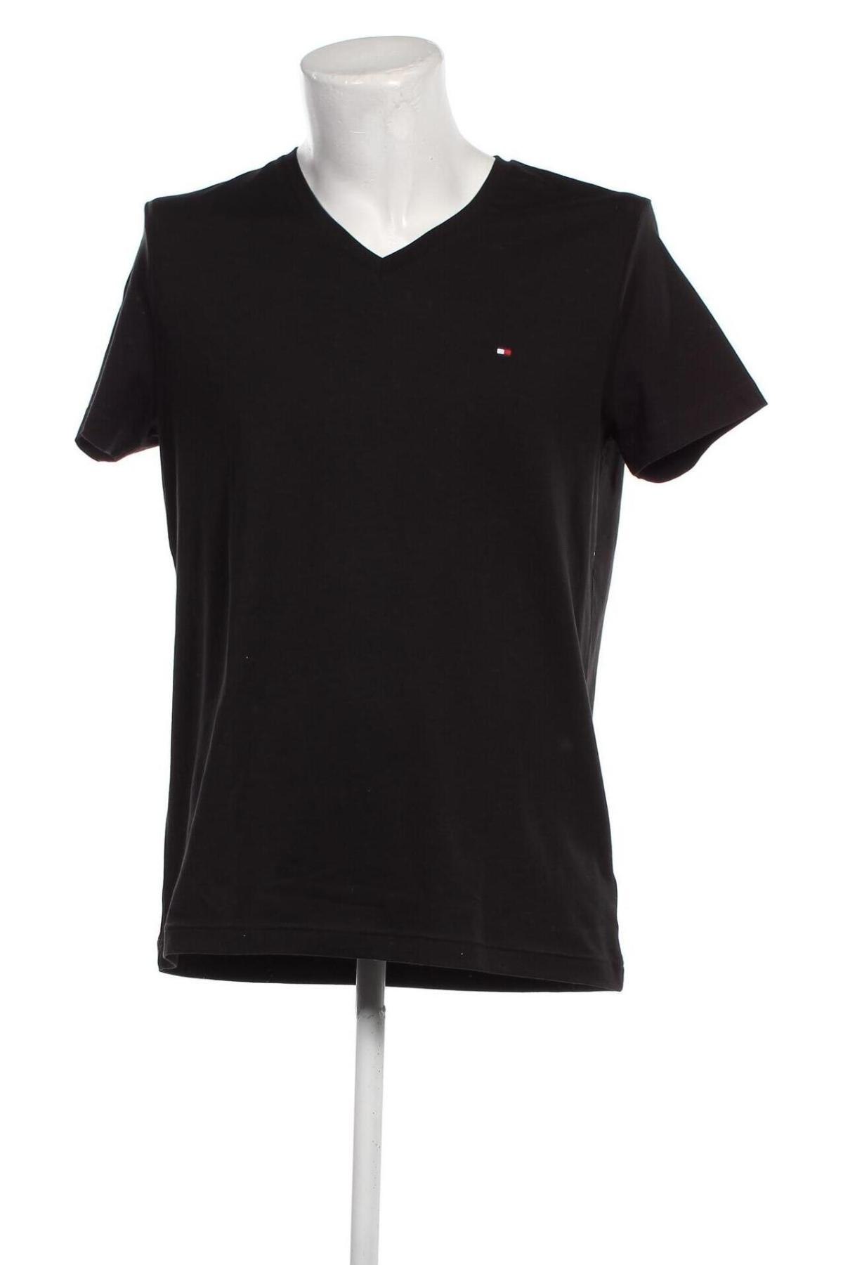 Pánske tričko  Tommy Hilfiger, Veľkosť XL, Farba Čierna, Cena  35,05 €