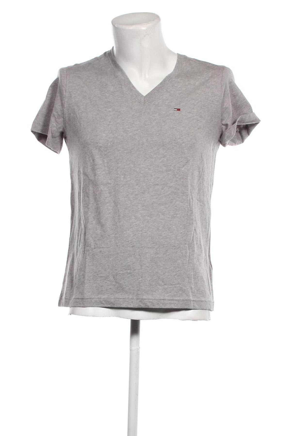 Мъжка тениска Tommy Hilfiger, Размер M, Цвят Сив, Цена 68,00 лв.
