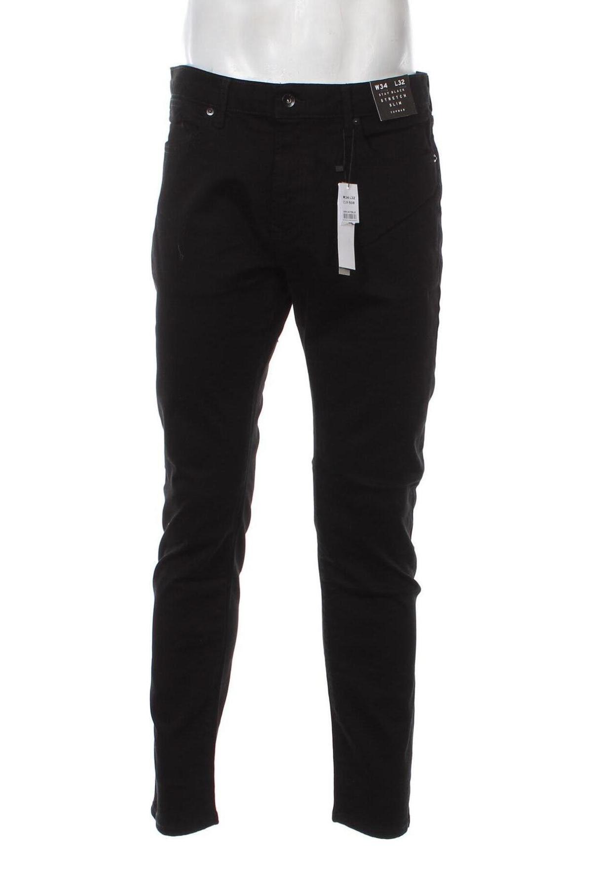 Herren Jeans ASOS, Größe L, Farbe Schwarz, Preis 30,50 €