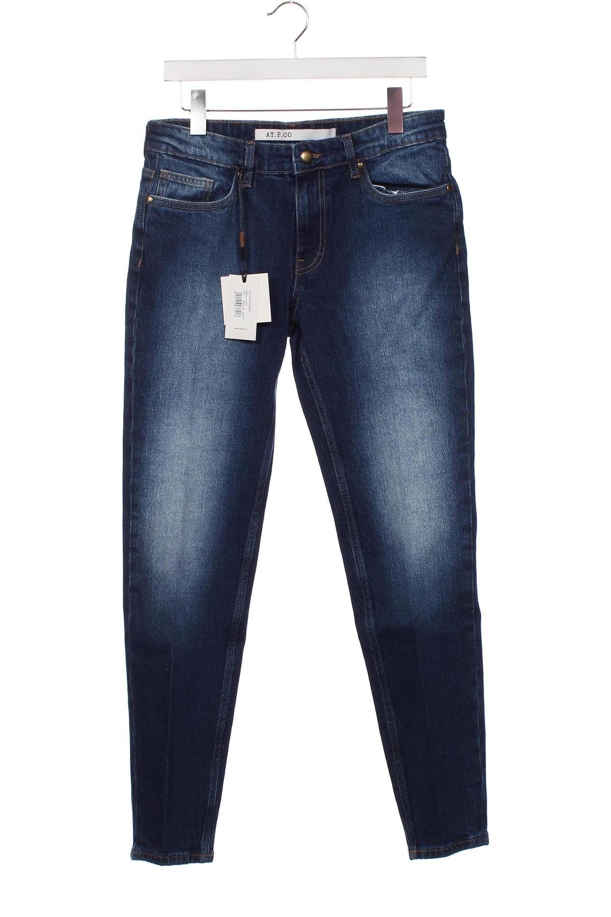 Herren Jeans At.P.Co, Größe M, Farbe Blau, Preis 12,45 €