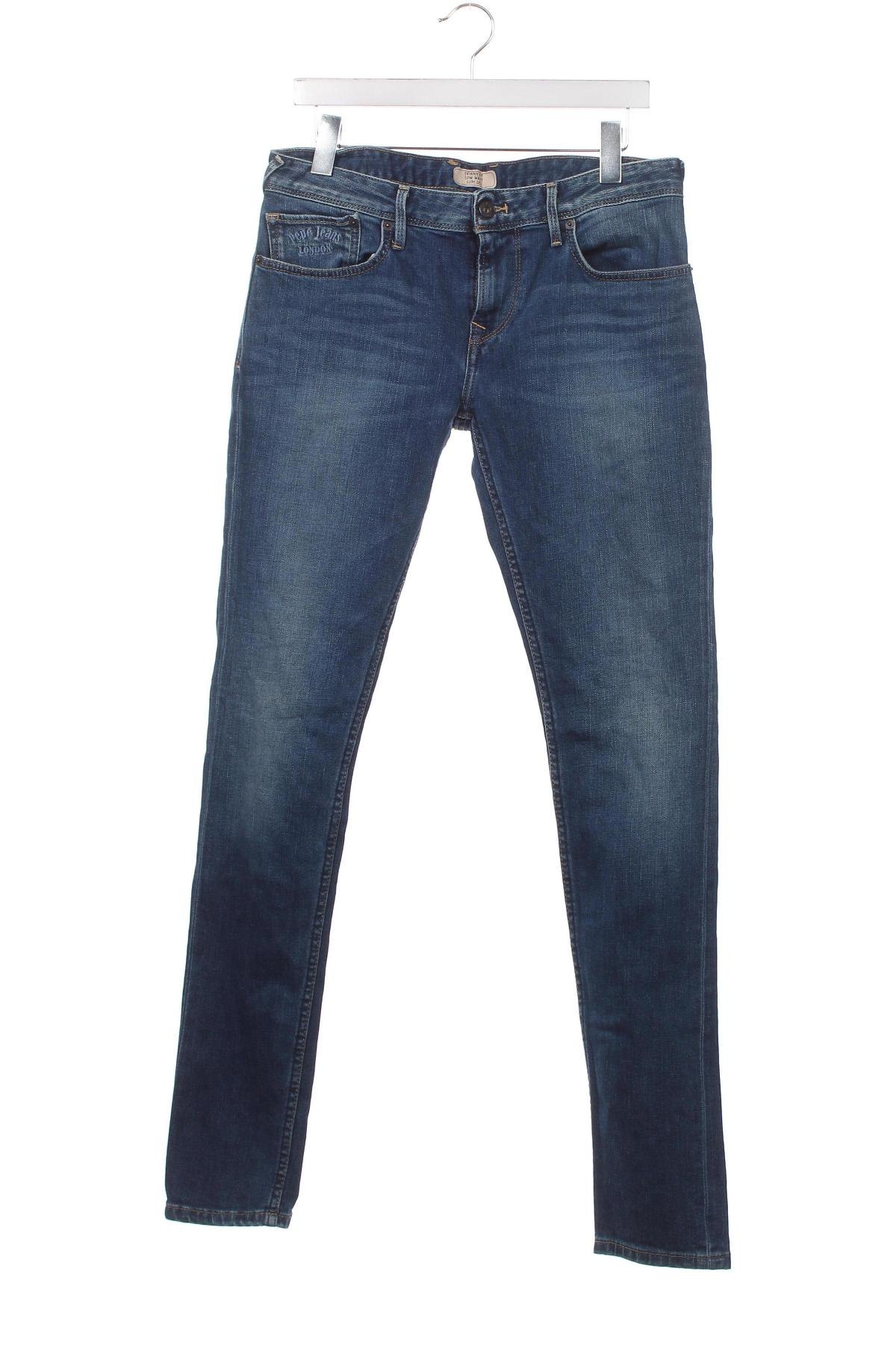 Дамски дънки Pepe Jeans, Размер M, Цвят Син, Цена 37,80 лв.
