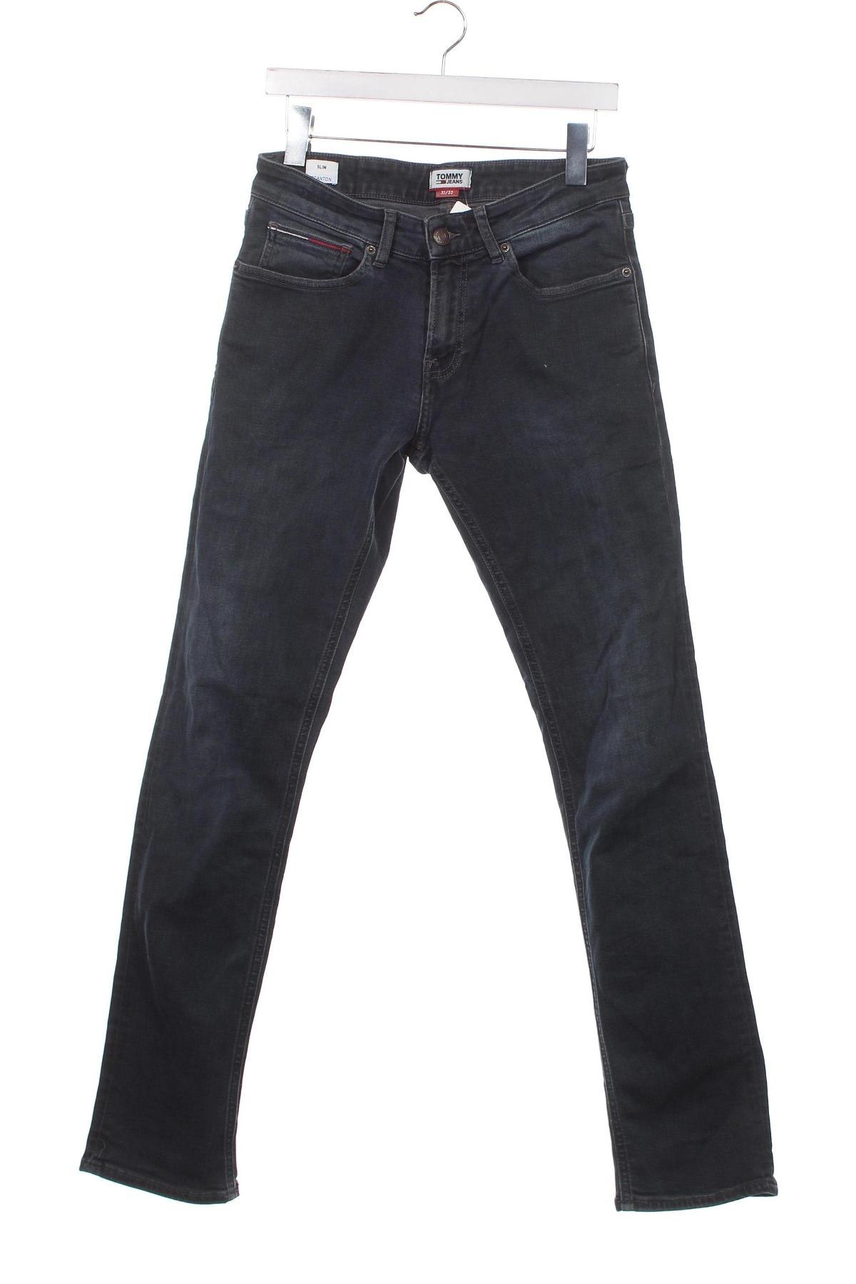 Мъжки дънки Tommy Jeans, Размер M, Цвят Син, Цена 64,78 лв.