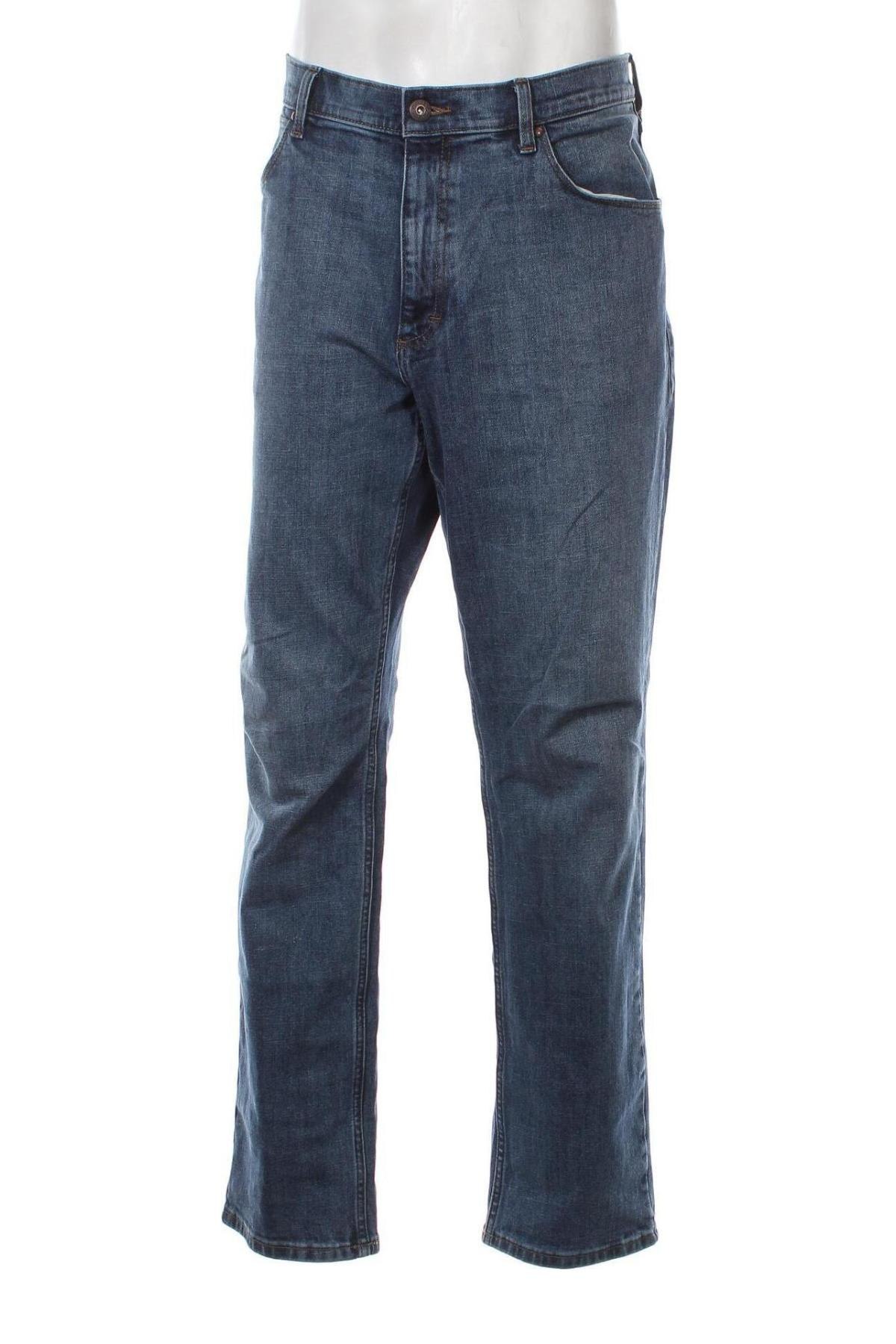 Męskie jeansy Wrangler, Rozmiar XL, Kolor Niebieski, Cena 351,89 zł