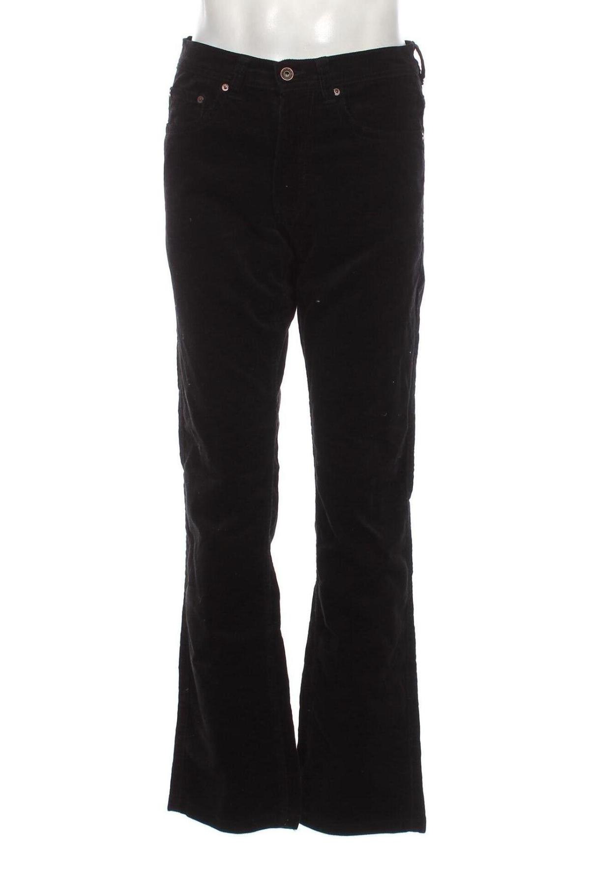 Ανδρικό κοτλέ παντελόνι Canda, Μέγεθος M, Χρώμα Μαύρο, Τιμή 6,64 €