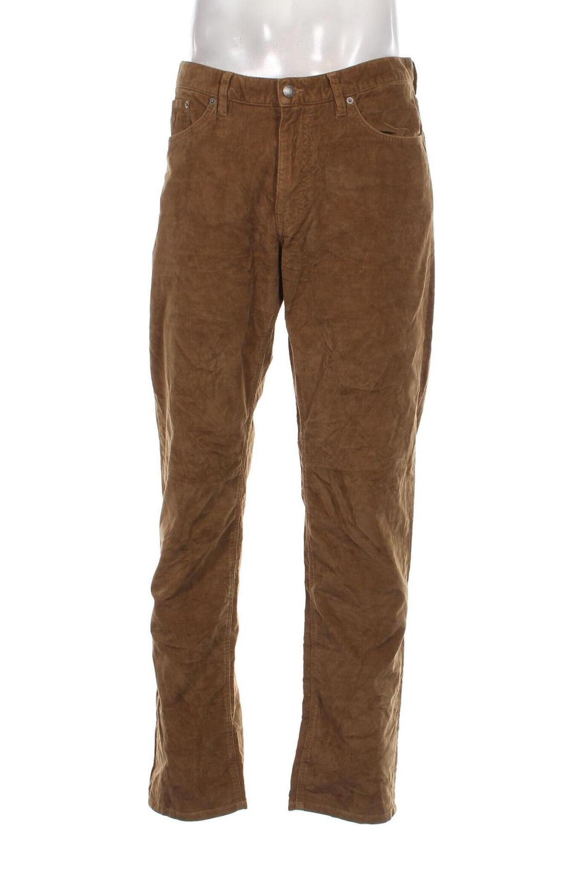 Мъжки джинси Gant, Размер L, Цвят Кафяв, Цена 68,00 лв.