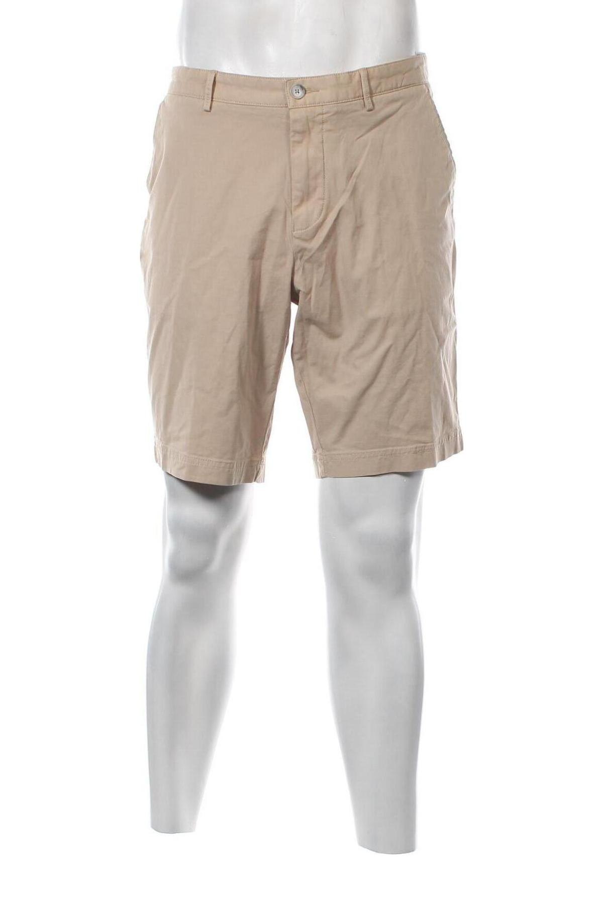 Мъжки къс панталон BOSS, Размер L, Цвят Екрю, Цена 59,00 лв.