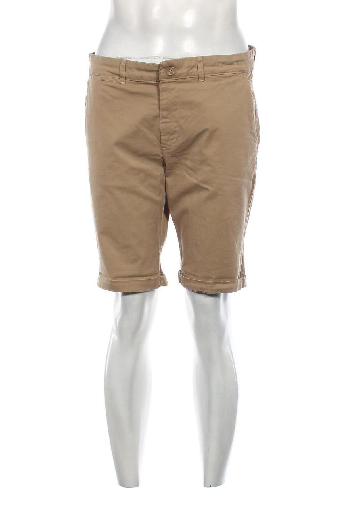 Ανδρικό κοντό παντελόνι By Garment Makers, Μέγεθος L, Χρώμα  Μπέζ, Τιμή 30,41 €