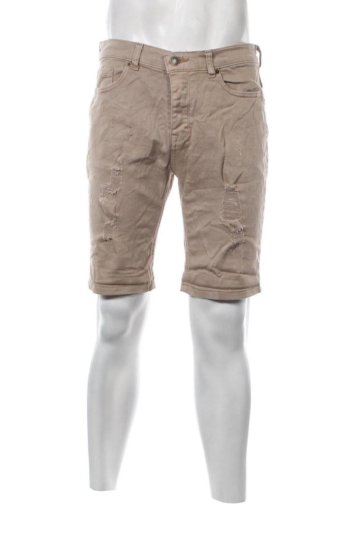 Pantaloni scurți de bărbați Denim Co., Mărime L, Culoare Bej, Preț 82,24 Lei