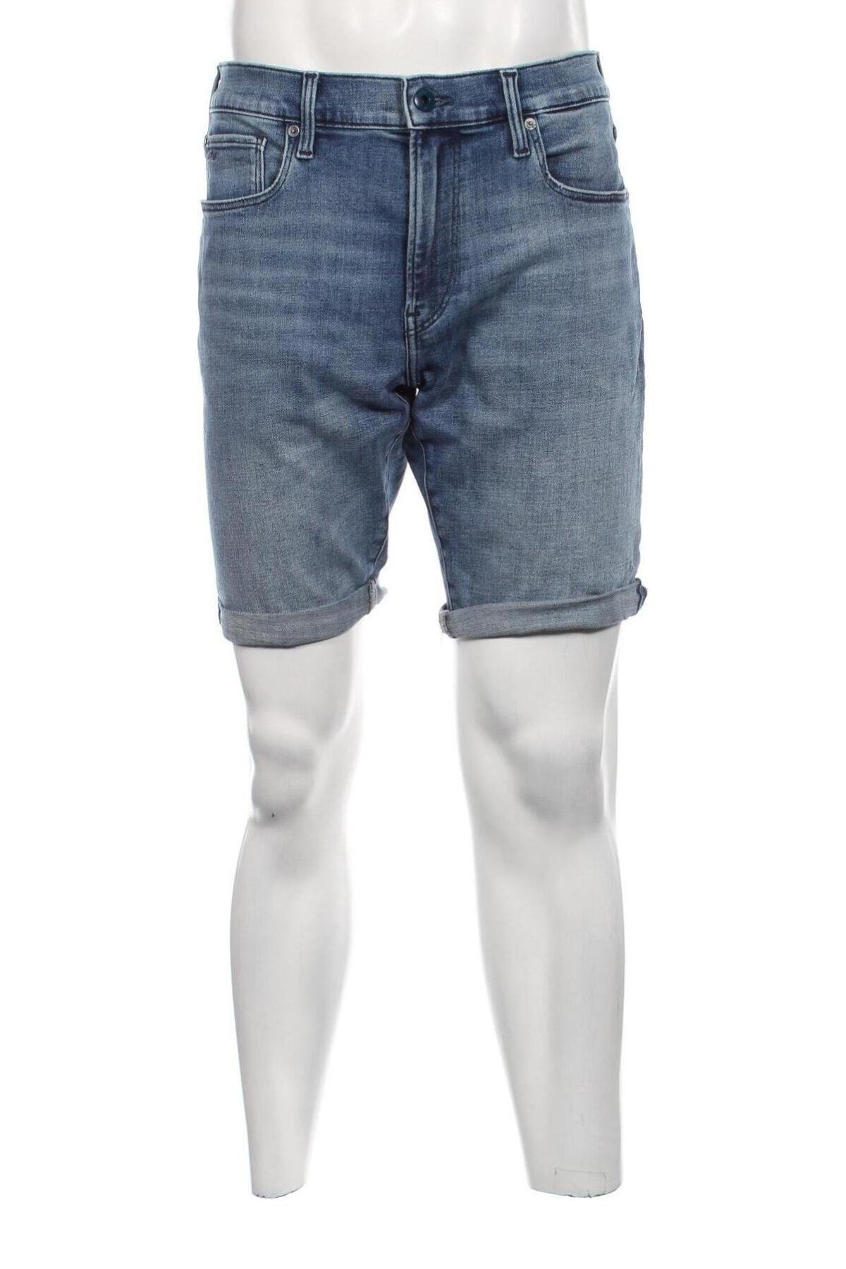 Pantaloni scurți de bărbați G-Star Raw, Mărime L, Culoare Albastru, Preț 380,26 Lei