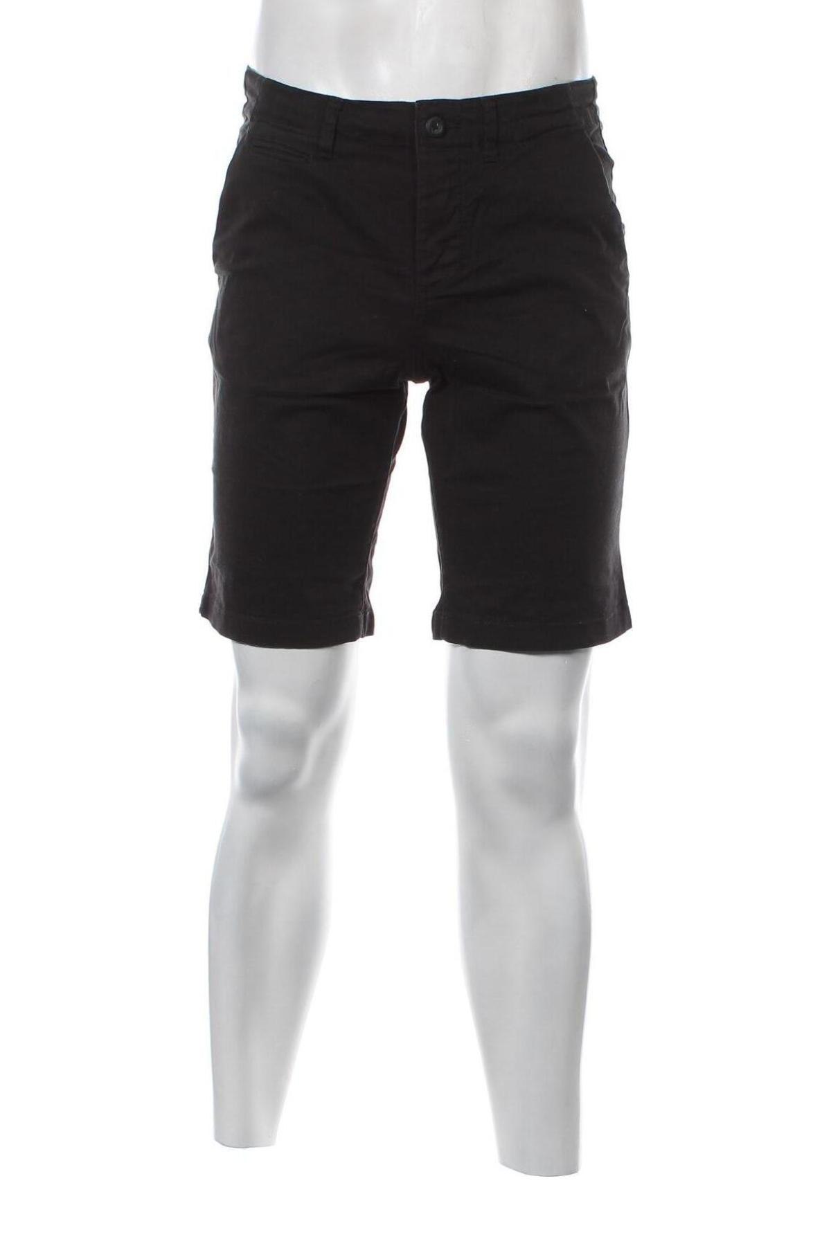 Мъжки къс панталон Jack & Jones, Размер M, Цвят Черен, Цена 20,00 лв.