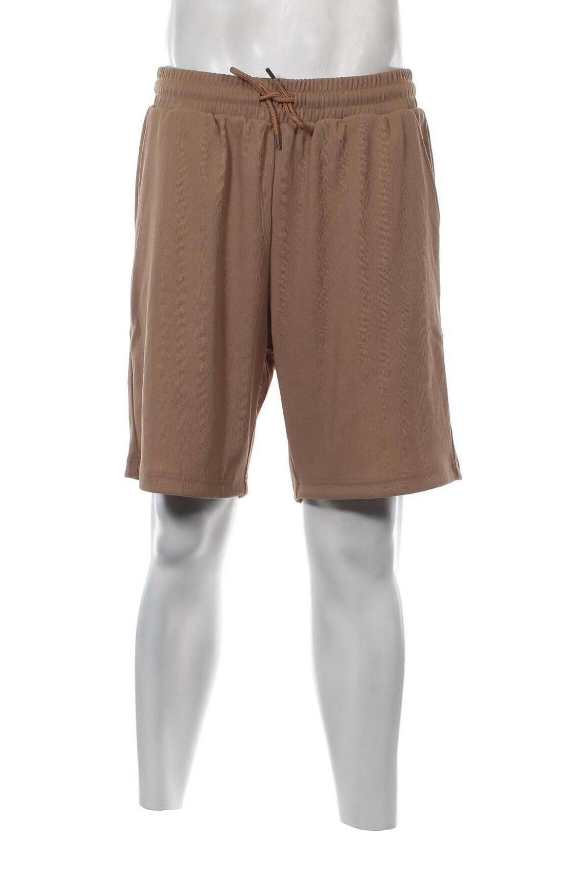 Ανδρικό κοντό παντελόνι Jack & Jones, Μέγεθος L, Χρώμα Καφέ, Τιμή 27,84 €