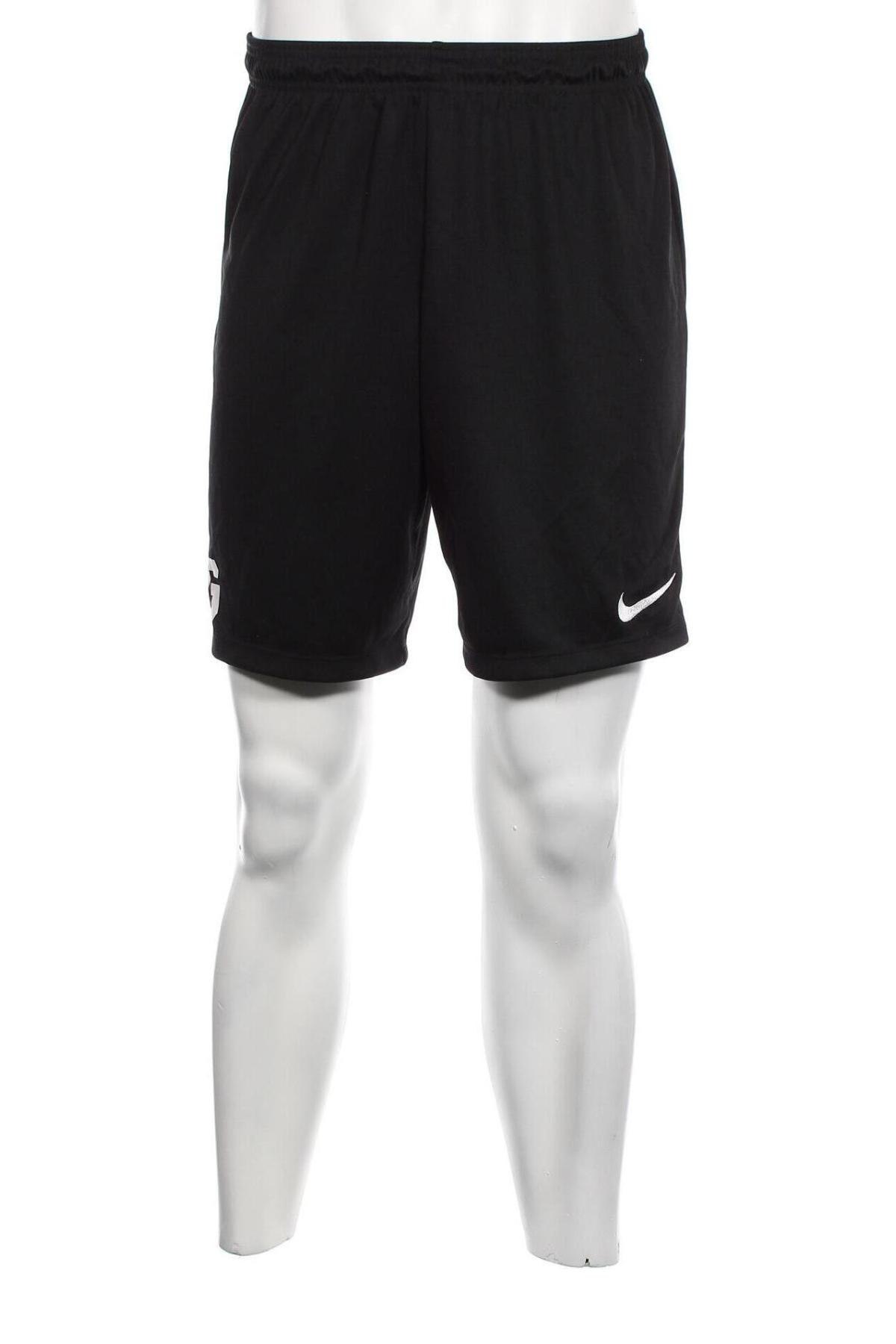 Мъжки къс панталон Nike, Размер L, Цвят Черен, Цена 24,00 лв.