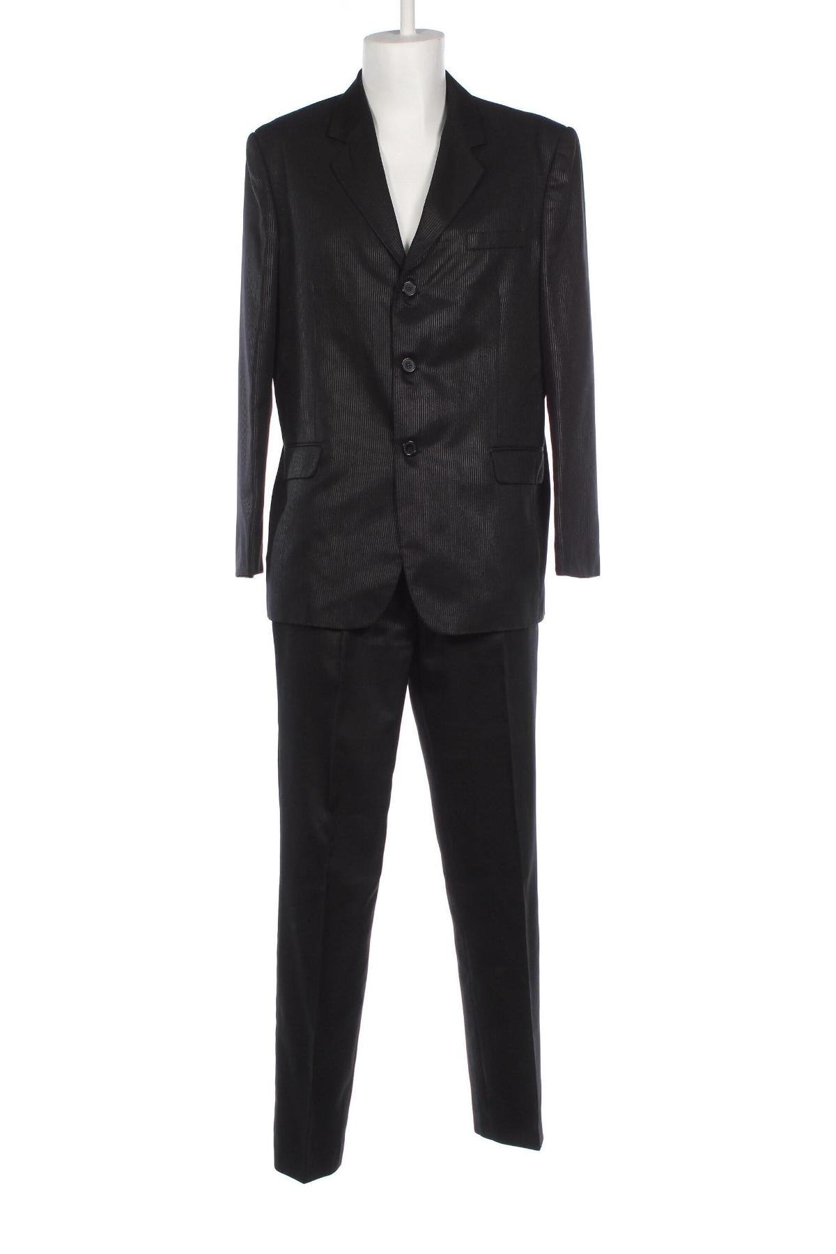 Мъжки костюм, Размер L, Цвят Черен, Цена 87,02 лв.
