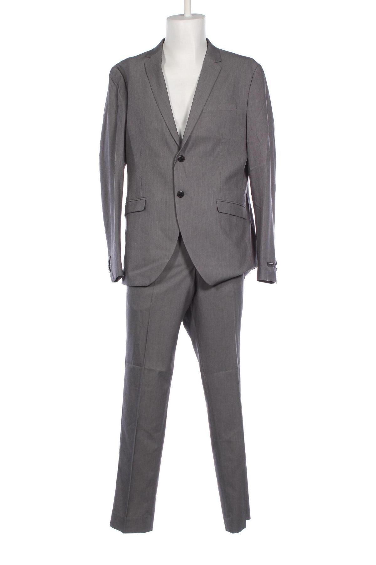 Ανδρικό κοστούμι Jack & Jones PREMIUM, Μέγεθος XL, Χρώμα Γκρί, Τιμή 84,54 €