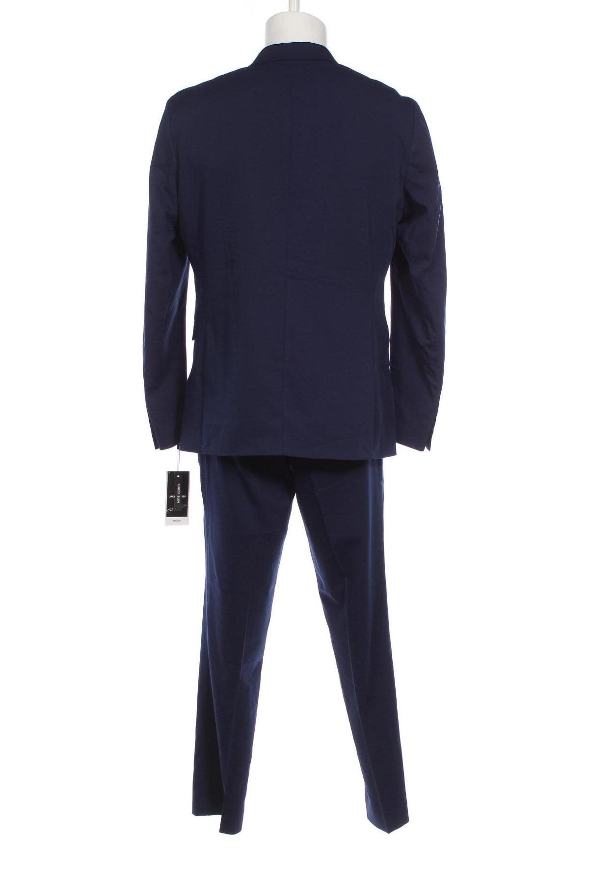 Costum de bărbați Jack & Jones PREMIUM, Mărime XL, Culoare Albastru, Preț 490,92 Lei