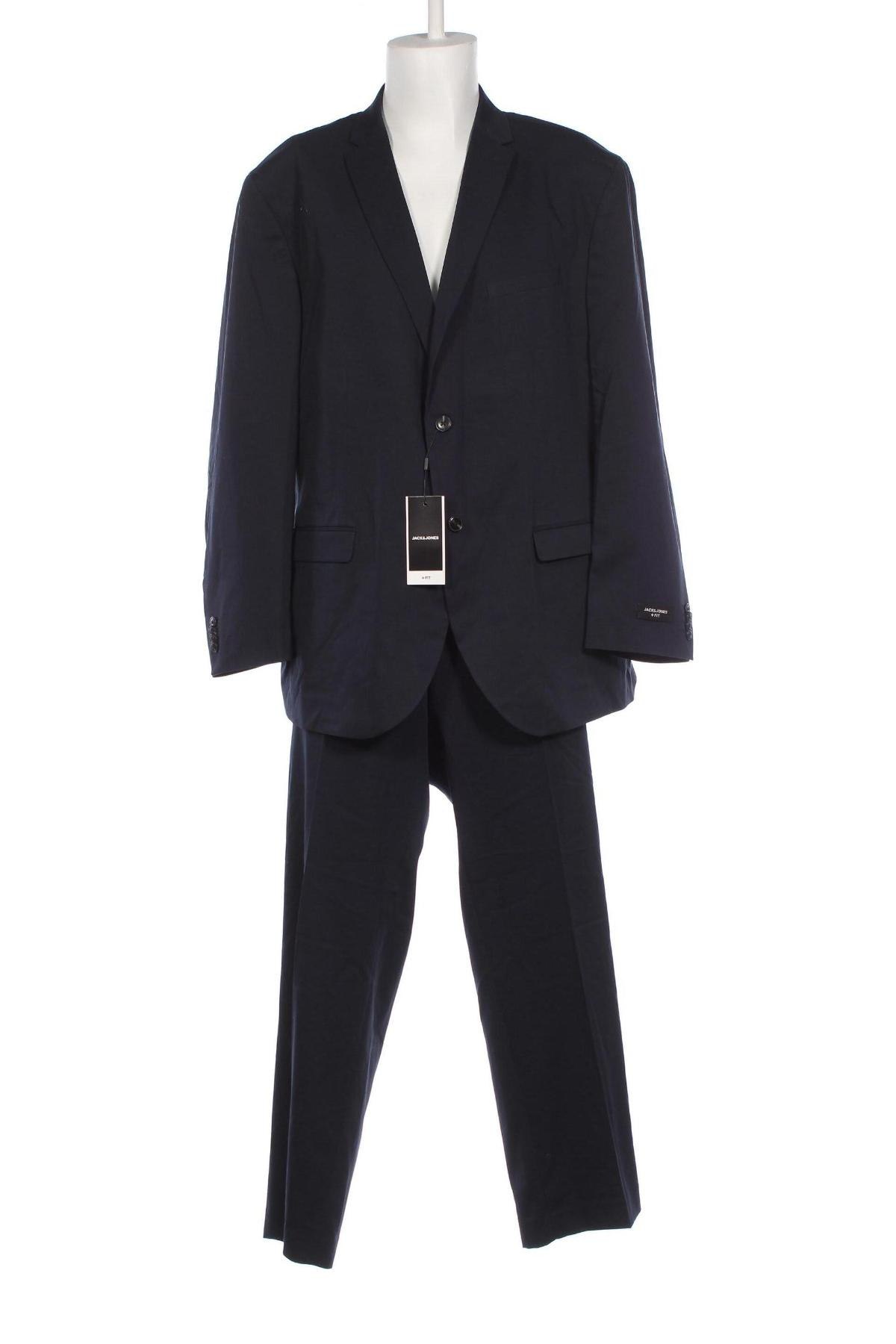 Ανδρικό κοστούμι Jack & Jones PREMIUM, Μέγεθος 3XL, Χρώμα Μπλέ, Τιμή 84,54 €