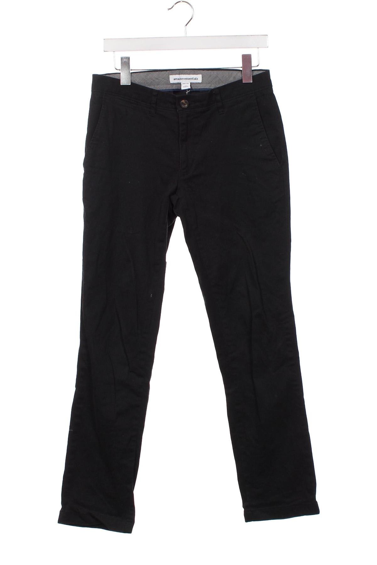 Мъжки панталон Amazon Essentials, Размер XS, Цвят Черен, Цена 12,42 лв.