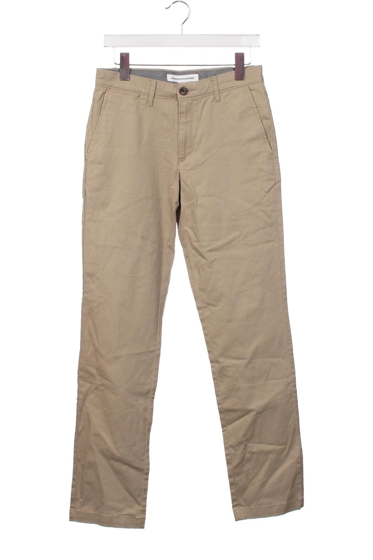 Pantaloni de bărbați Amazon Essentials, Mărime XS, Culoare Bej, Preț 72,63 Lei