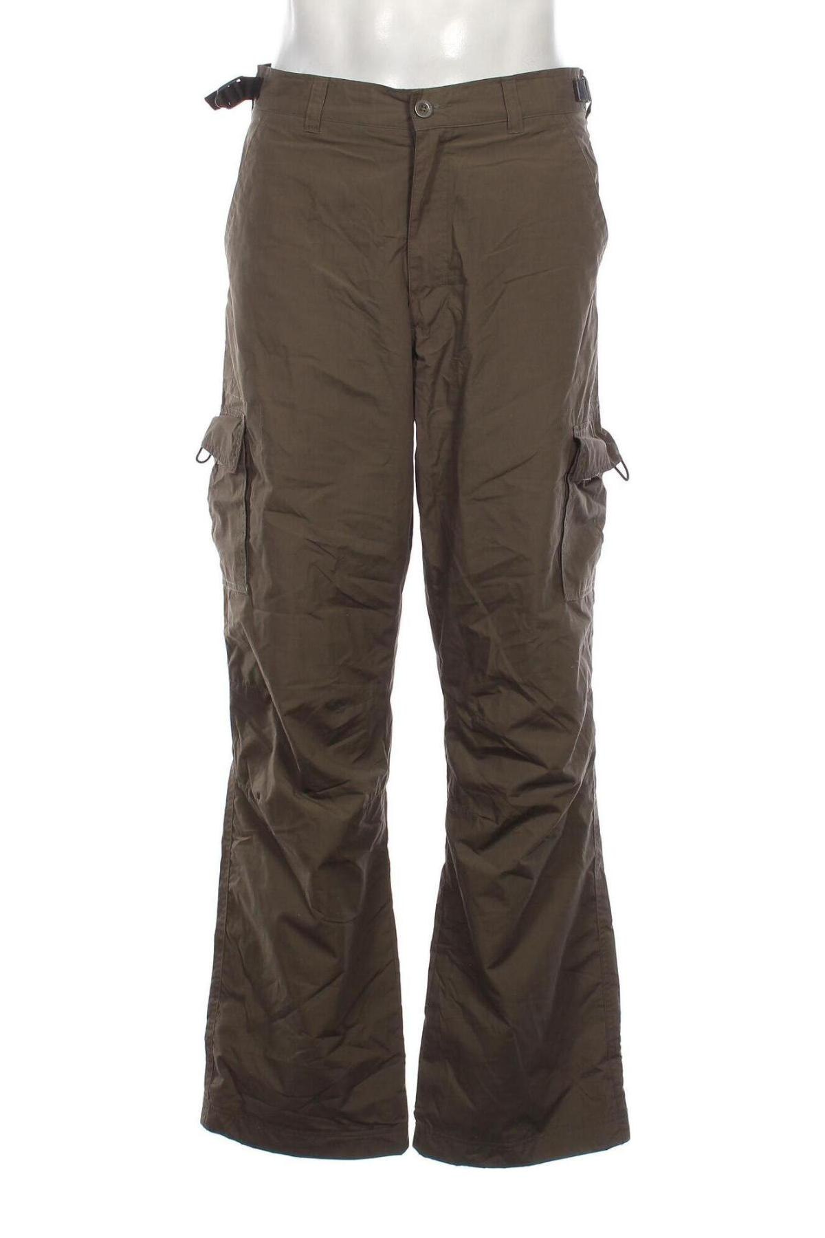 Pantaloni de bărbați Angelo Litrico, Mărime L, Culoare Verde, Preț 95,39 Lei