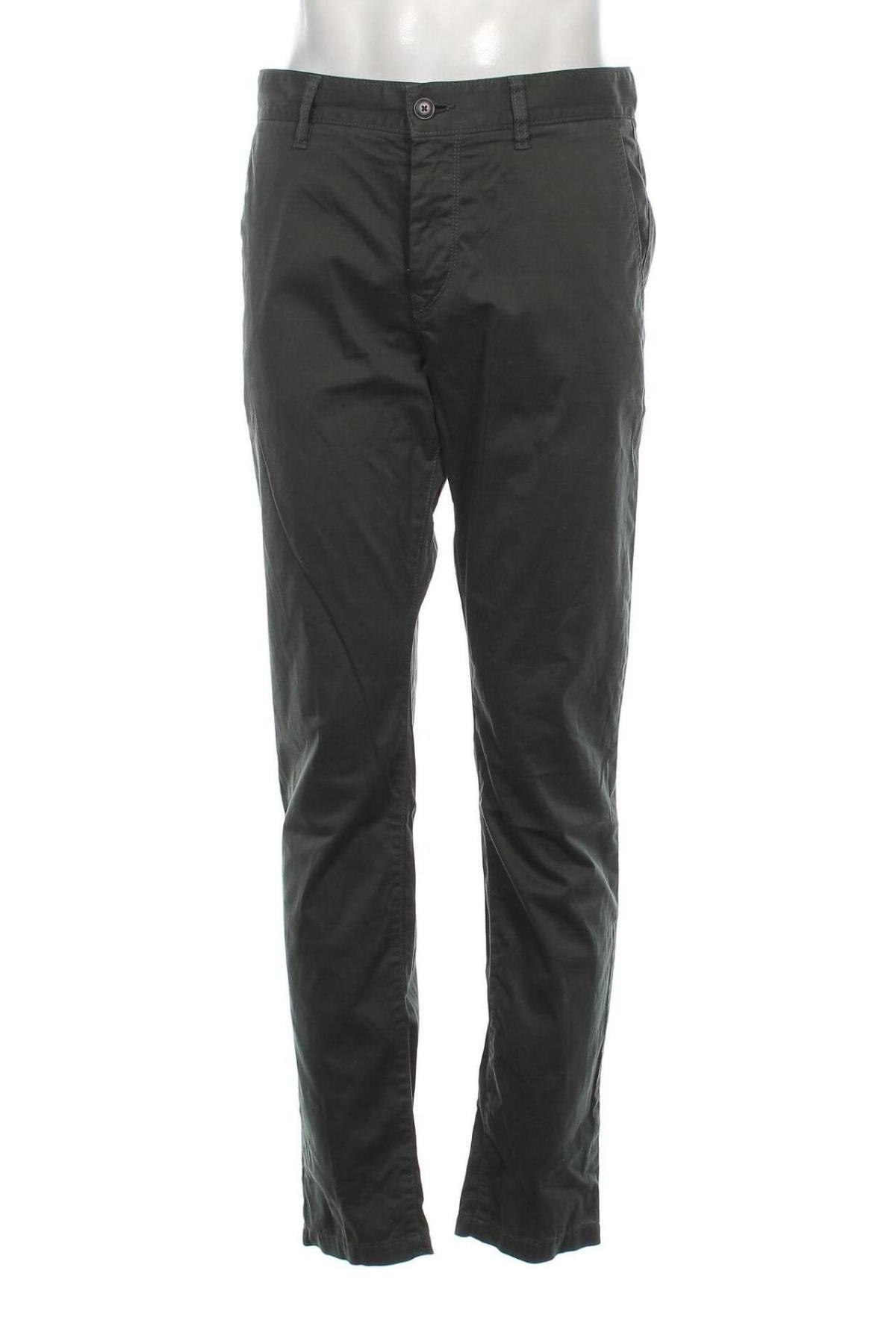 Pantaloni de bărbați BOSS, Mărime XL, Culoare Verde, Preț 769,74 Lei