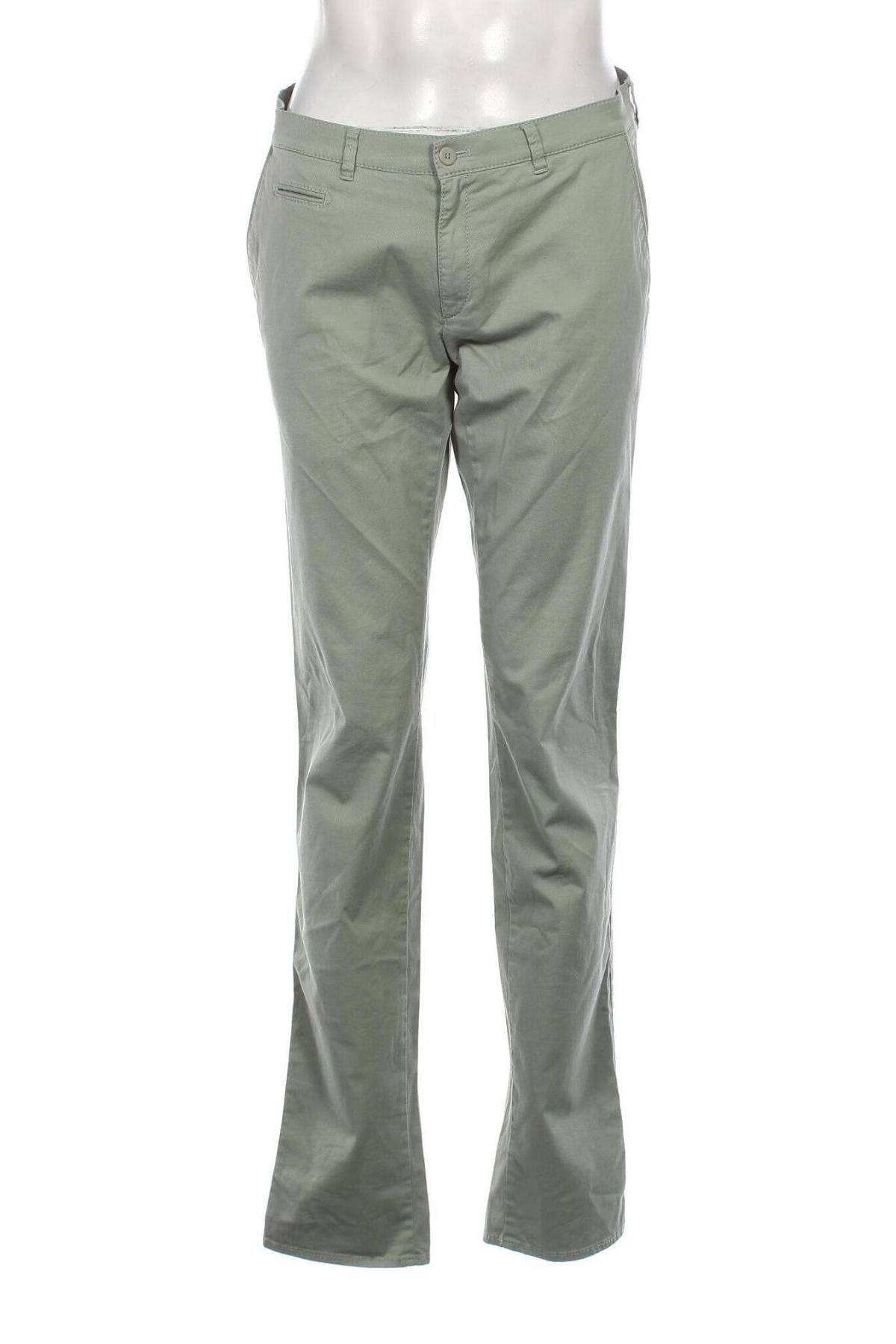 Pantaloni de bărbați Brax, Mărime M, Culoare Verde, Preț 65,13 Lei