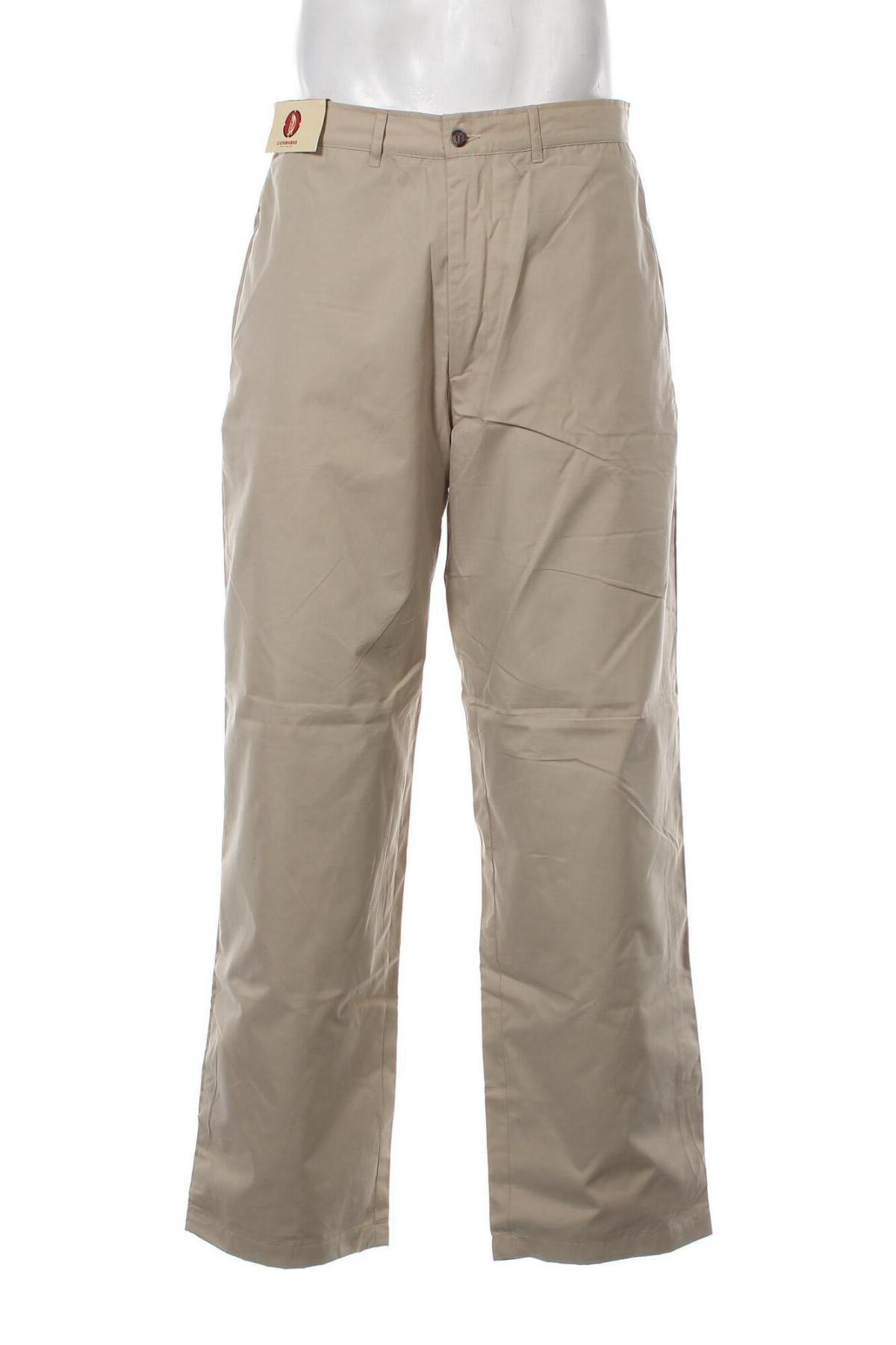 Pantaloni de bărbați Catamaran, Mărime L, Culoare Bej, Preț 82,89 Lei