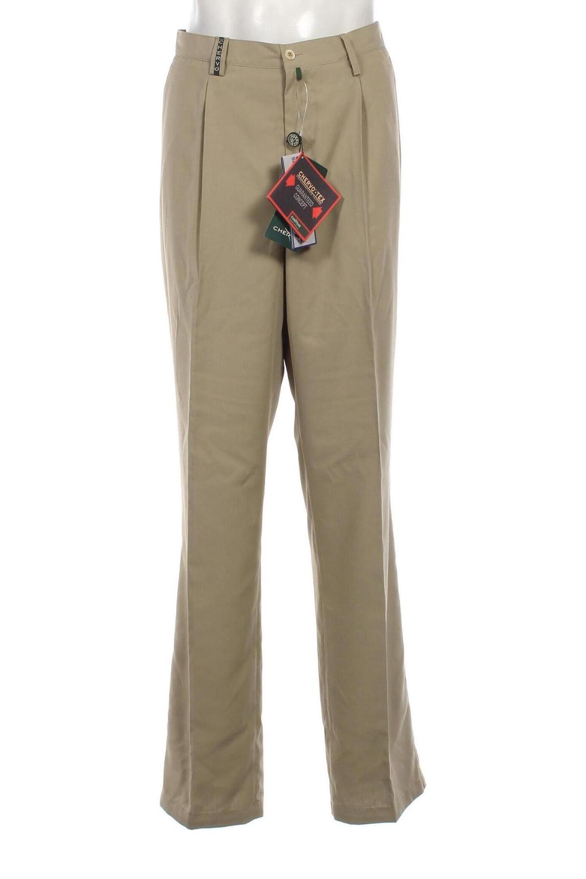Мъжки панталон Chervo, Размер XL, Цвят Бежов, Цена 132,00 лв.