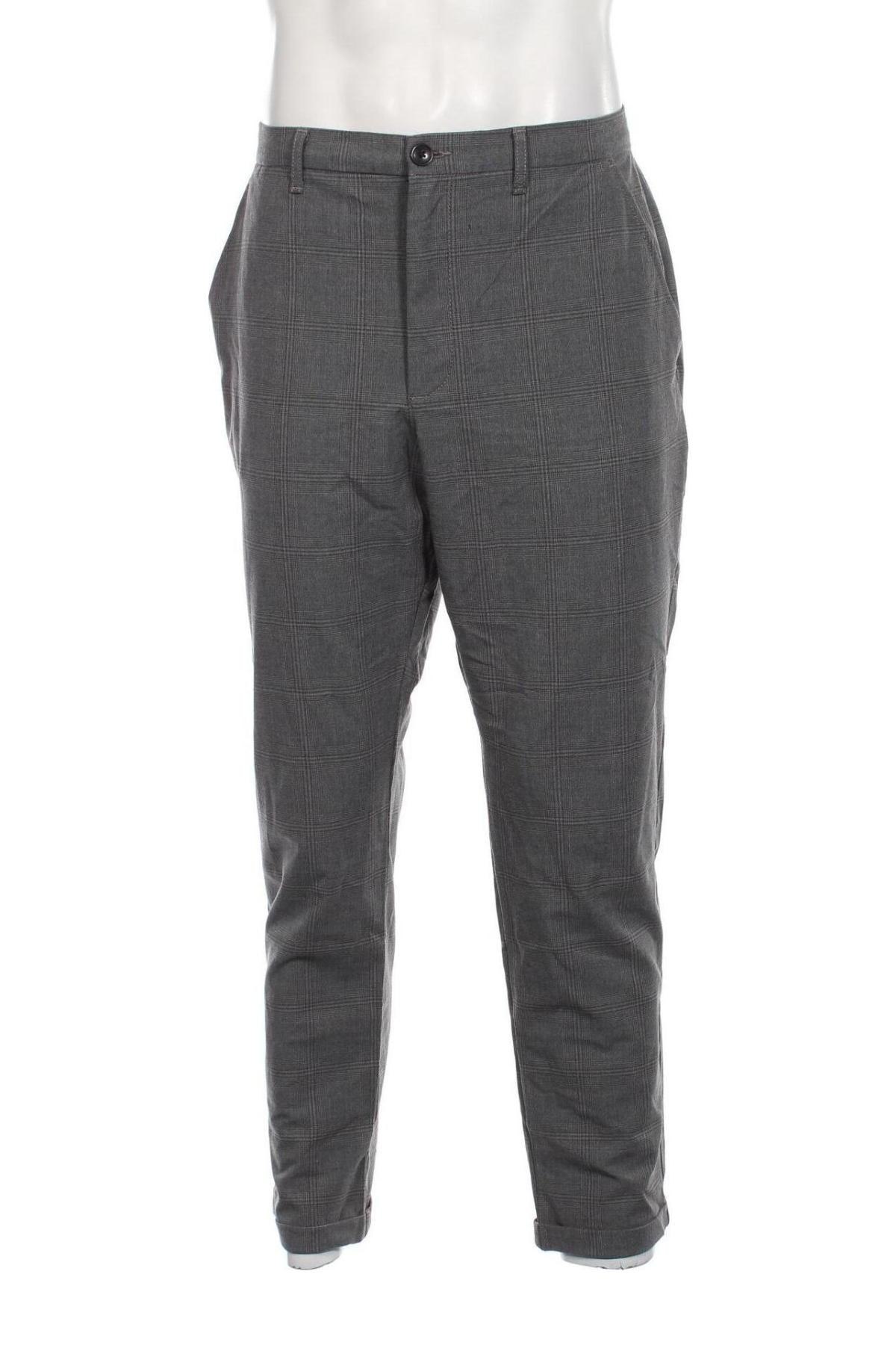 Pantaloni de bărbați Clockhouse, Mărime L, Culoare Gri, Preț 33,39 Lei