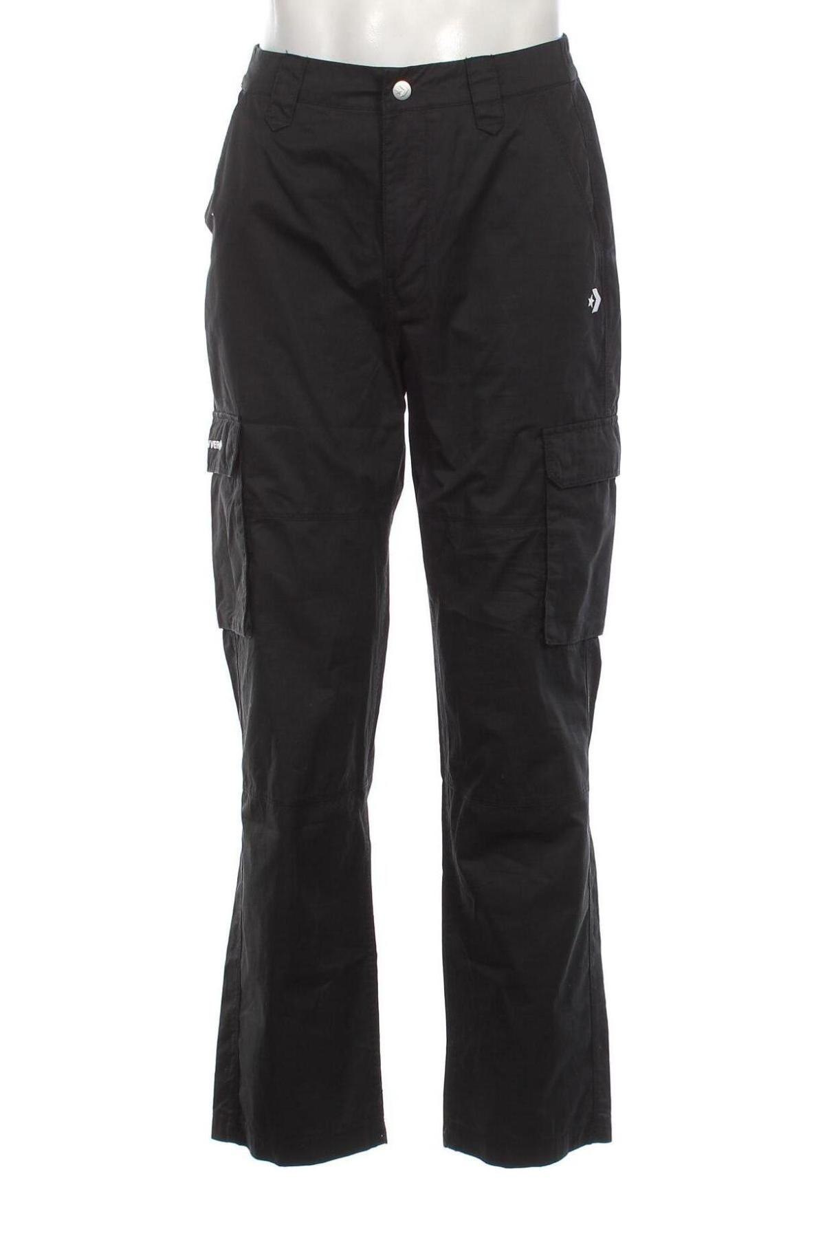 Мъжки панталон Converse, Размер S, Цвят Черен, Цена 132,00 лв.