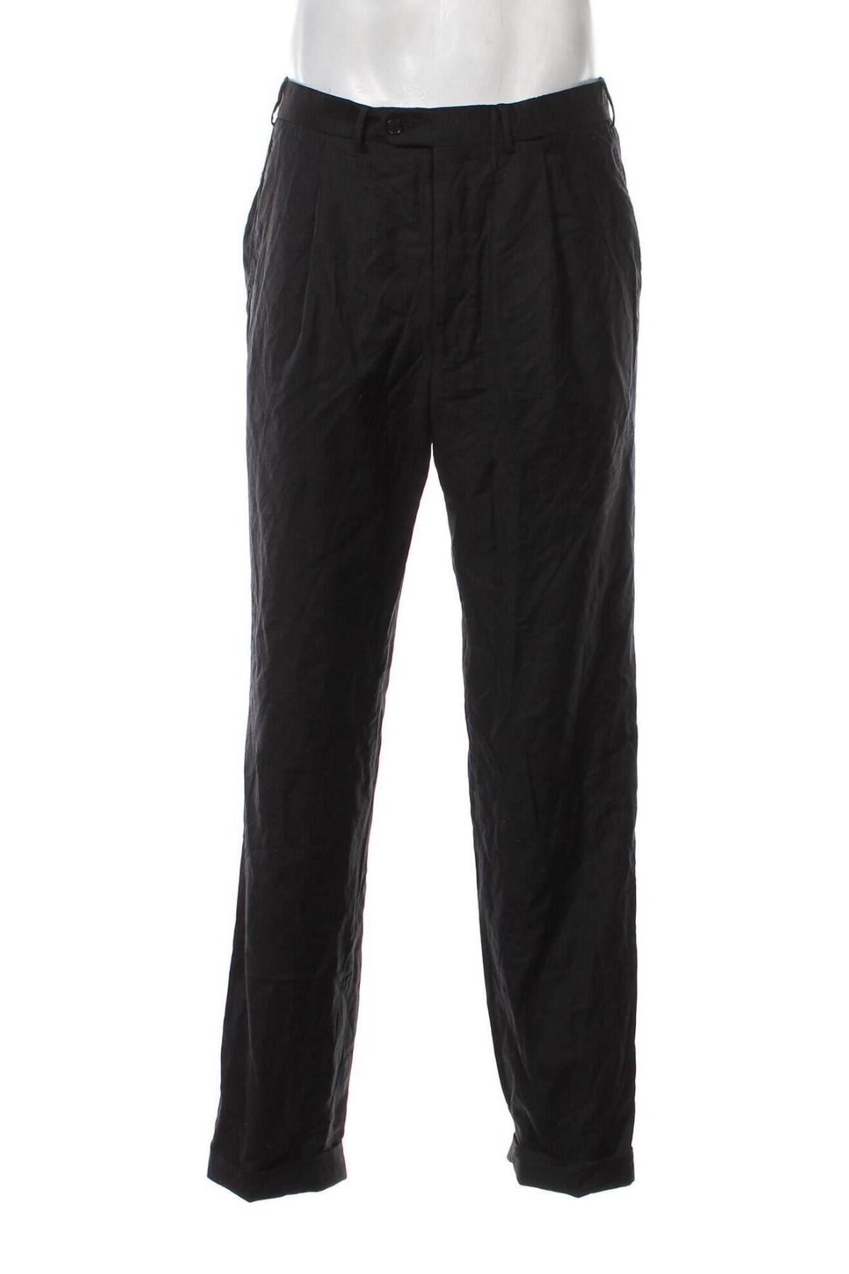 Мъжки панталон Corneliani, Размер L, Цвят Сив, Цена 39,40 лв.