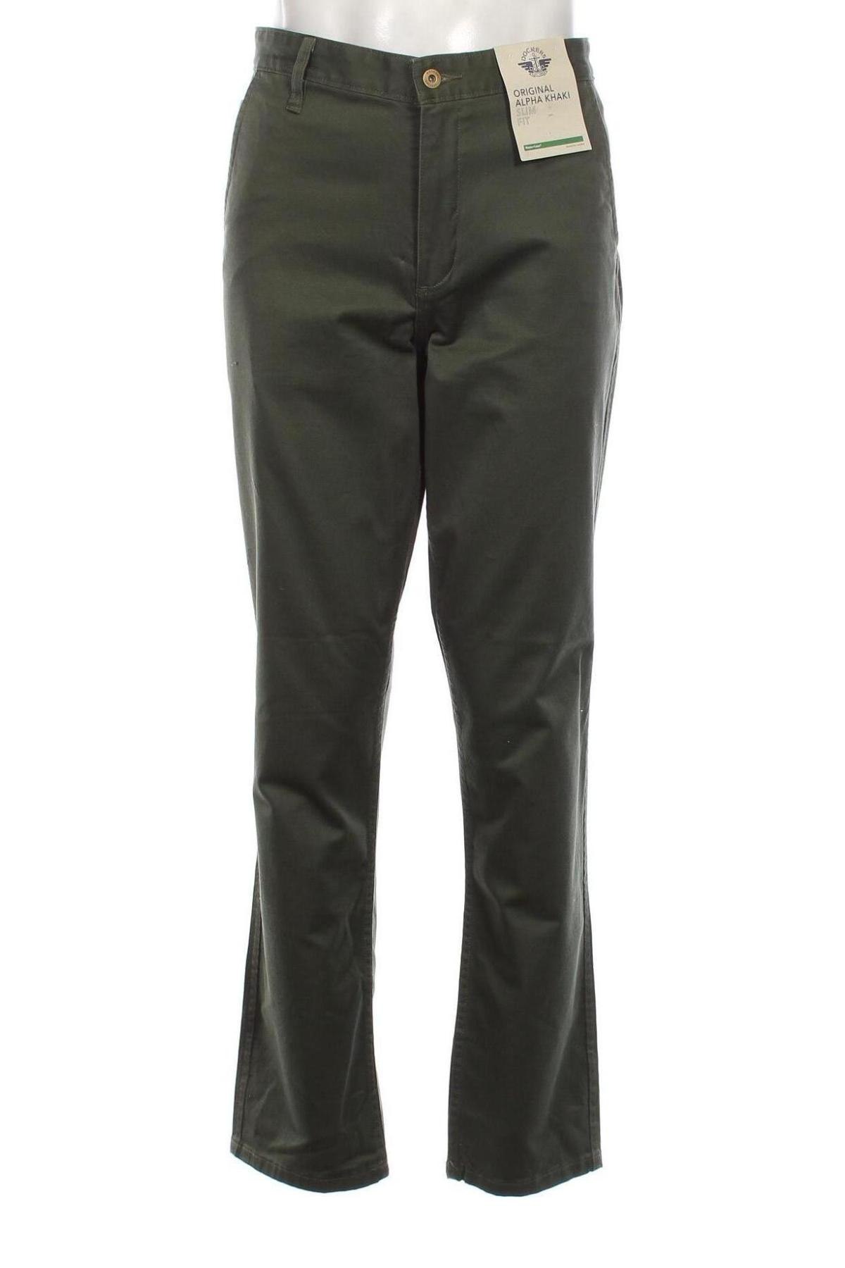 Мъжки панталон Dockers, Размер L, Цвят Зелен, Цена 58,08 лв.