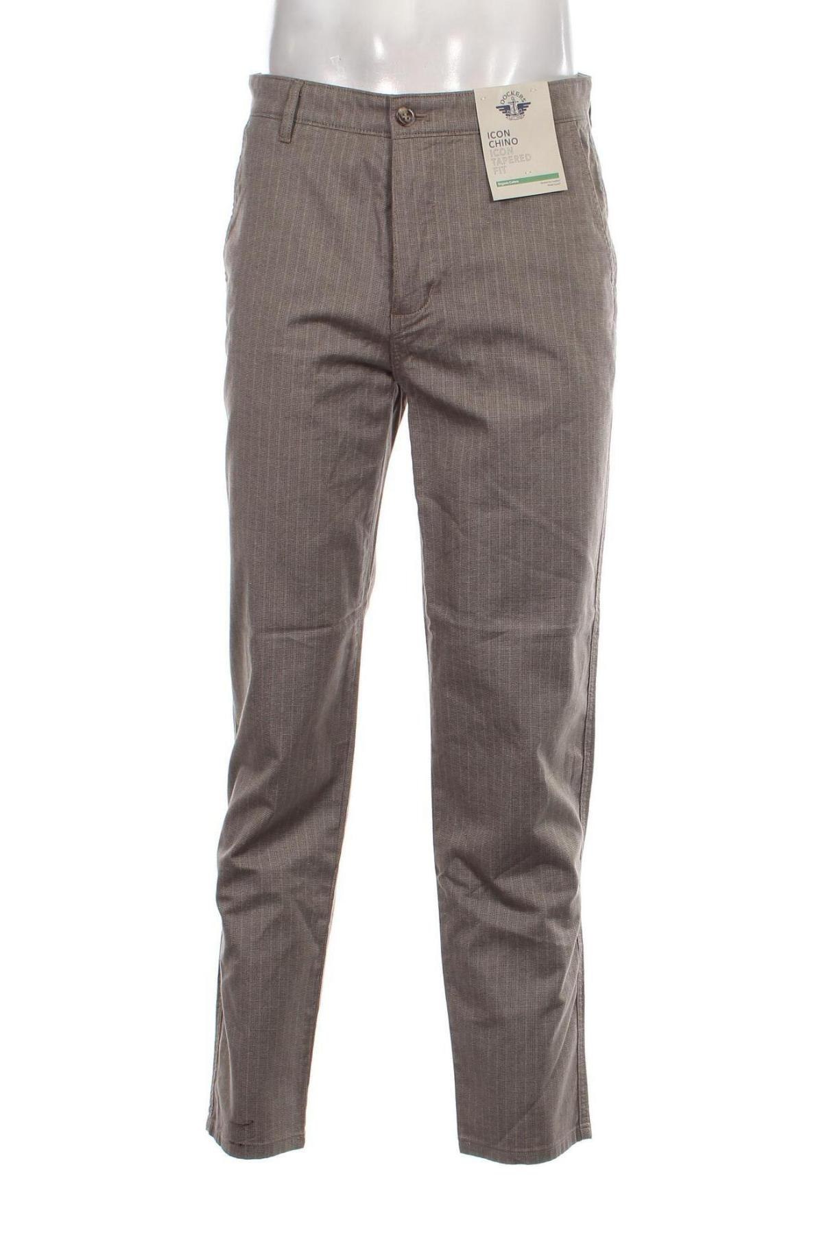 Pantaloni de bărbați Dockers, Mărime M, Culoare Gri, Preț 86,84 Lei