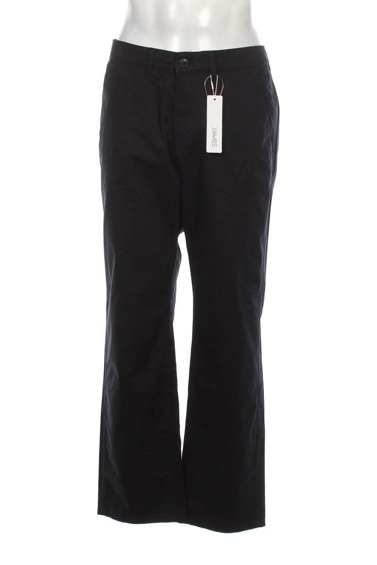 Pantaloni de bărbați Esprit, Mărime XL, Culoare Negru, Preț 286,18 Lei
