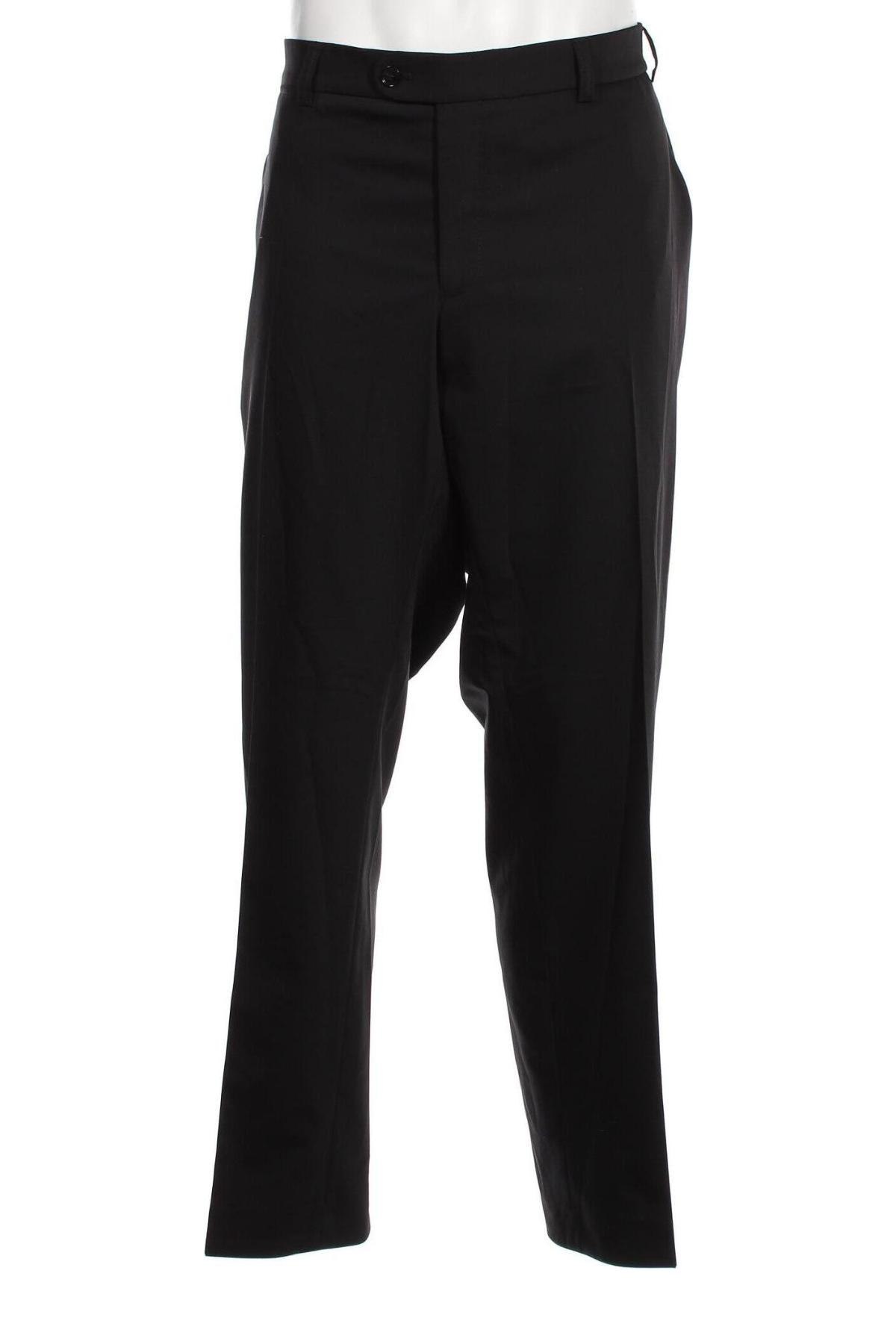 Мъжки панталон Eurex by Brax, Размер 4XL, Цвят Черен, Цена 84,48 лв.
