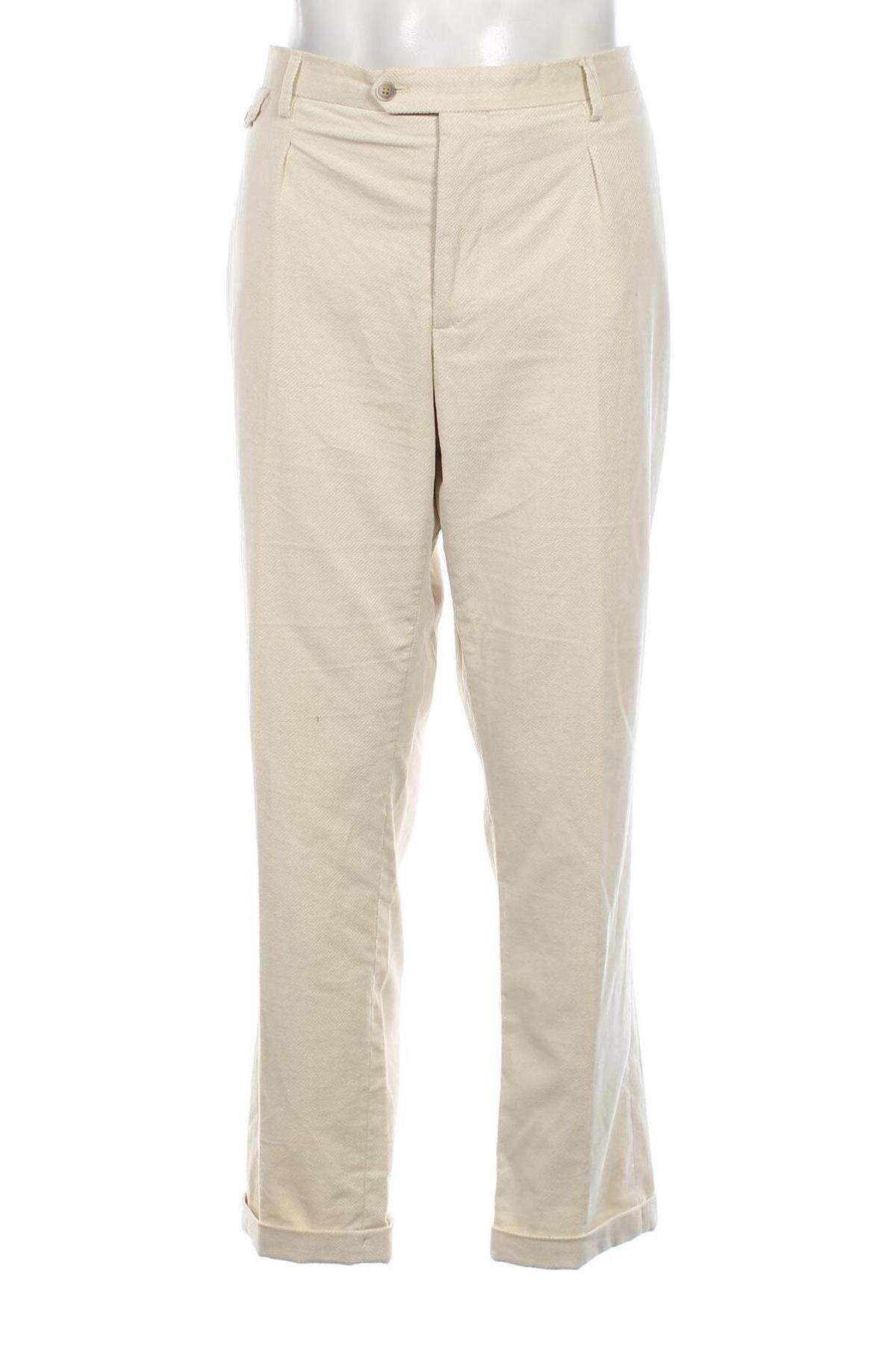 Ανδρικό παντελόνι Hackett, Μέγεθος XXL, Χρώμα Εκρού, Τιμή 40,36 €