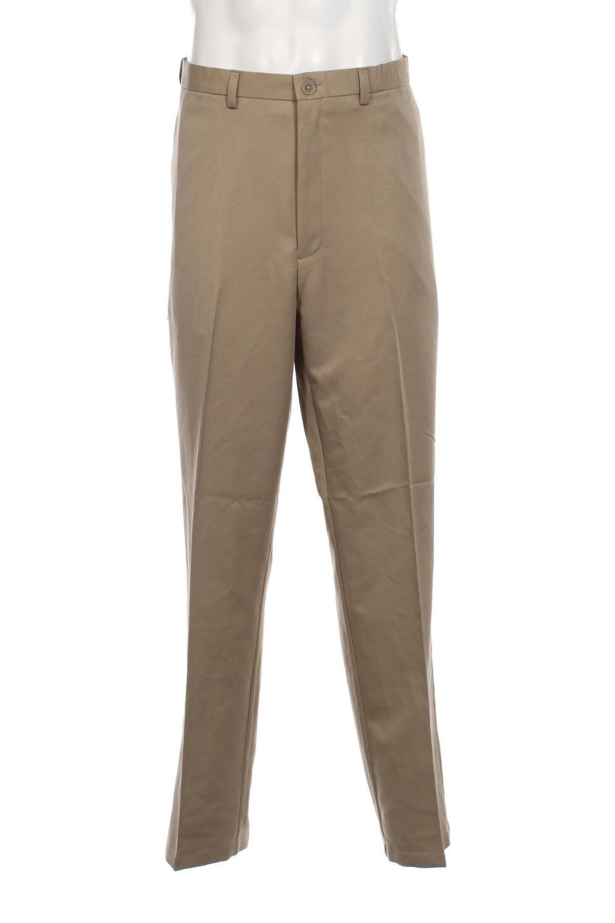 Ανδρικό παντελόνι Haggar, Μέγεθος XL, Χρώμα  Μπέζ, Τιμή 3,56 €