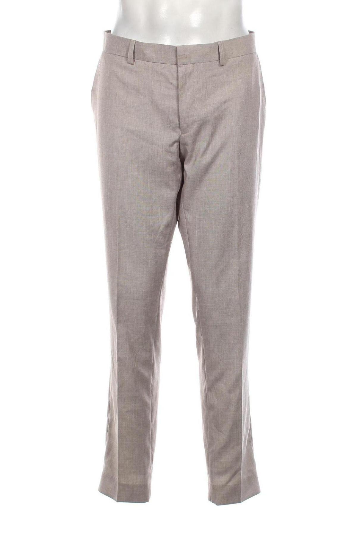 Мъжки панталон Isaac Dewhirst, Размер XL, Цвят Бежов, Цена 27,84 лв.