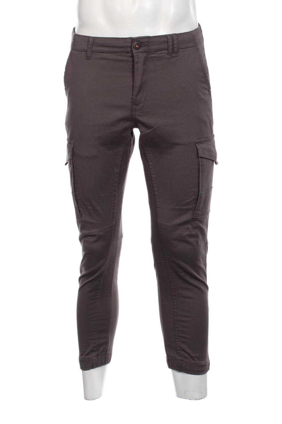 Ανδρικό παντελόνι Jack & Jones, Μέγεθος M, Χρώμα Γκρί, Τιμή 10,57 €