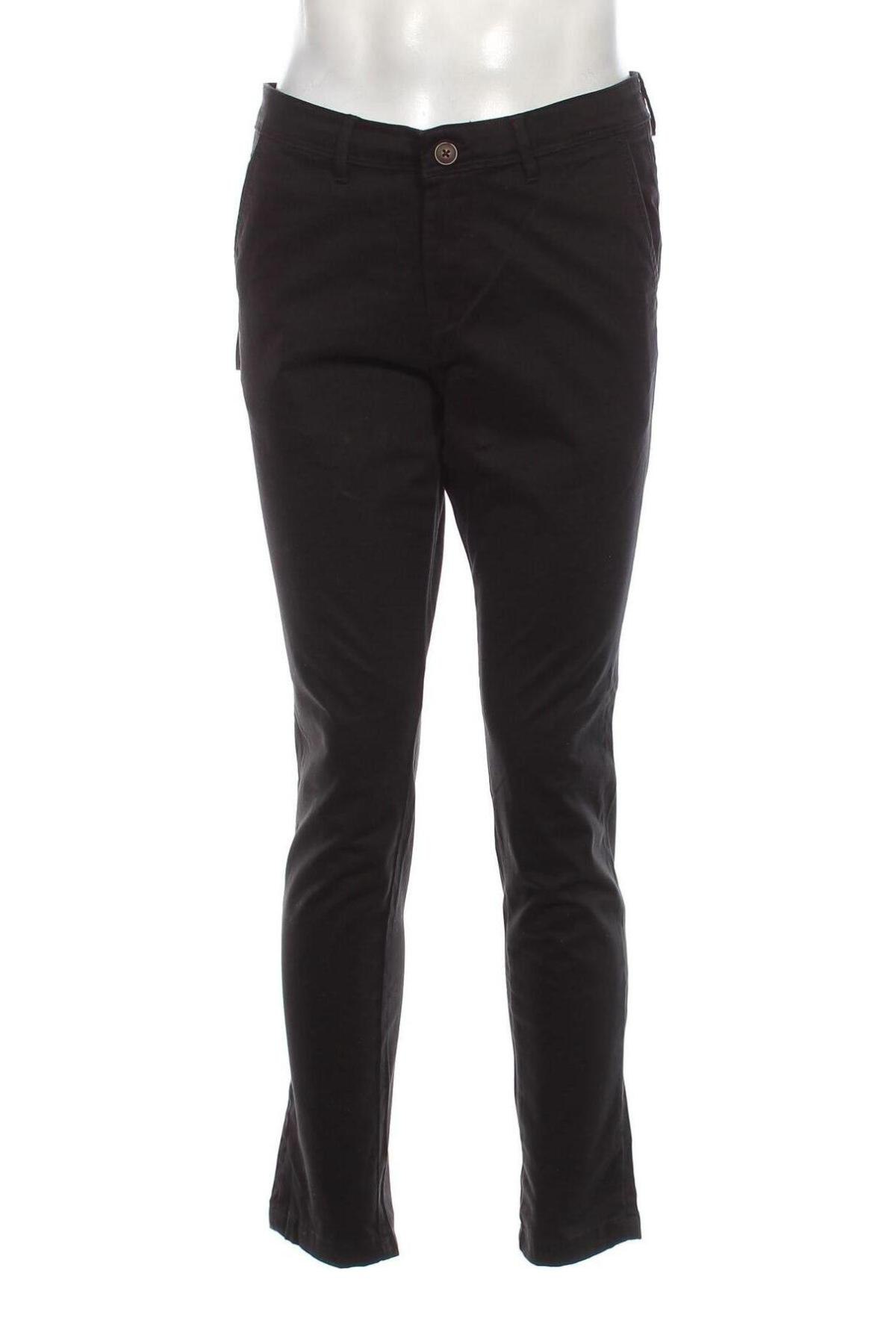 Мъжки панталон Jack & Jones, Размер M, Цвят Черен, Цена 30,34 лв.