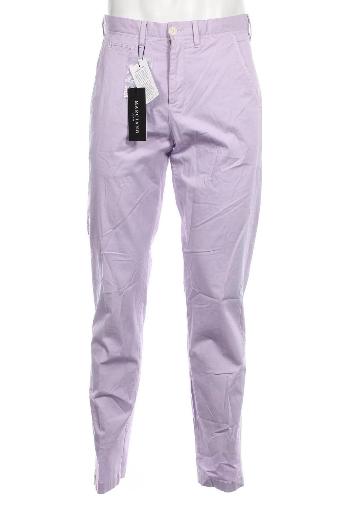 Мъжки панталон Marciano by Guess, Размер M, Цвят Лилав, Цена 191,00 лв.