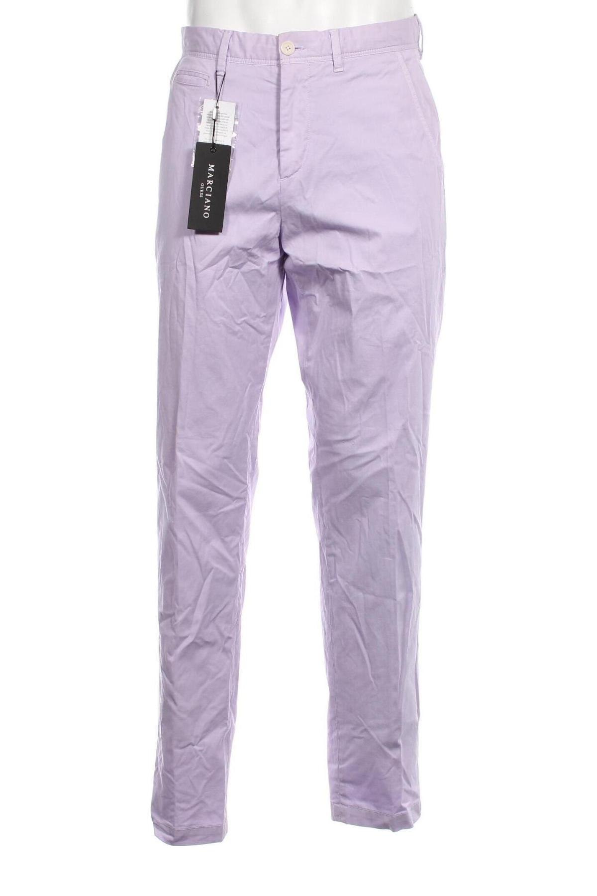 Ανδρικό παντελόνι Marciano by Guess, Μέγεθος L, Χρώμα Βιολετί, Τιμή 19,69 €