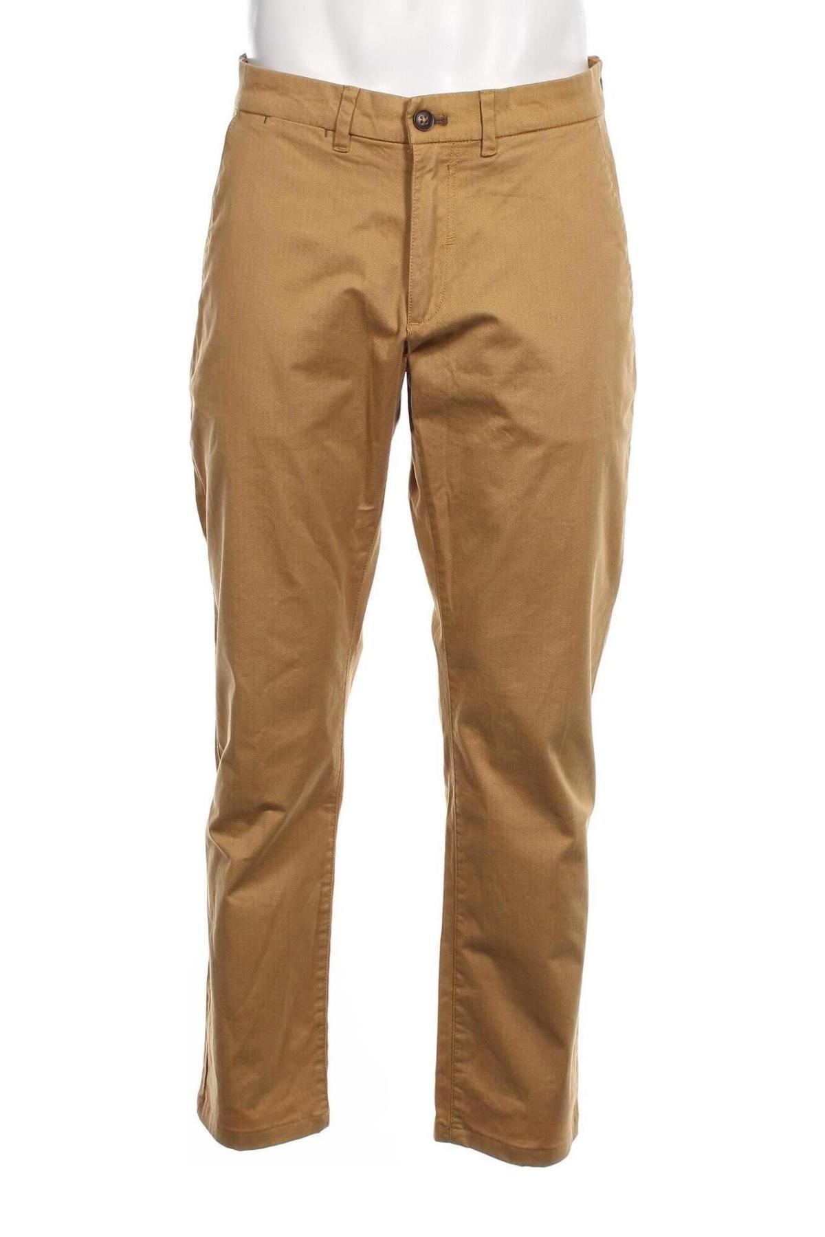 Ανδρικό παντελόνι Montego, Μέγεθος L, Χρώμα  Μπέζ, Τιμή 7,57 €